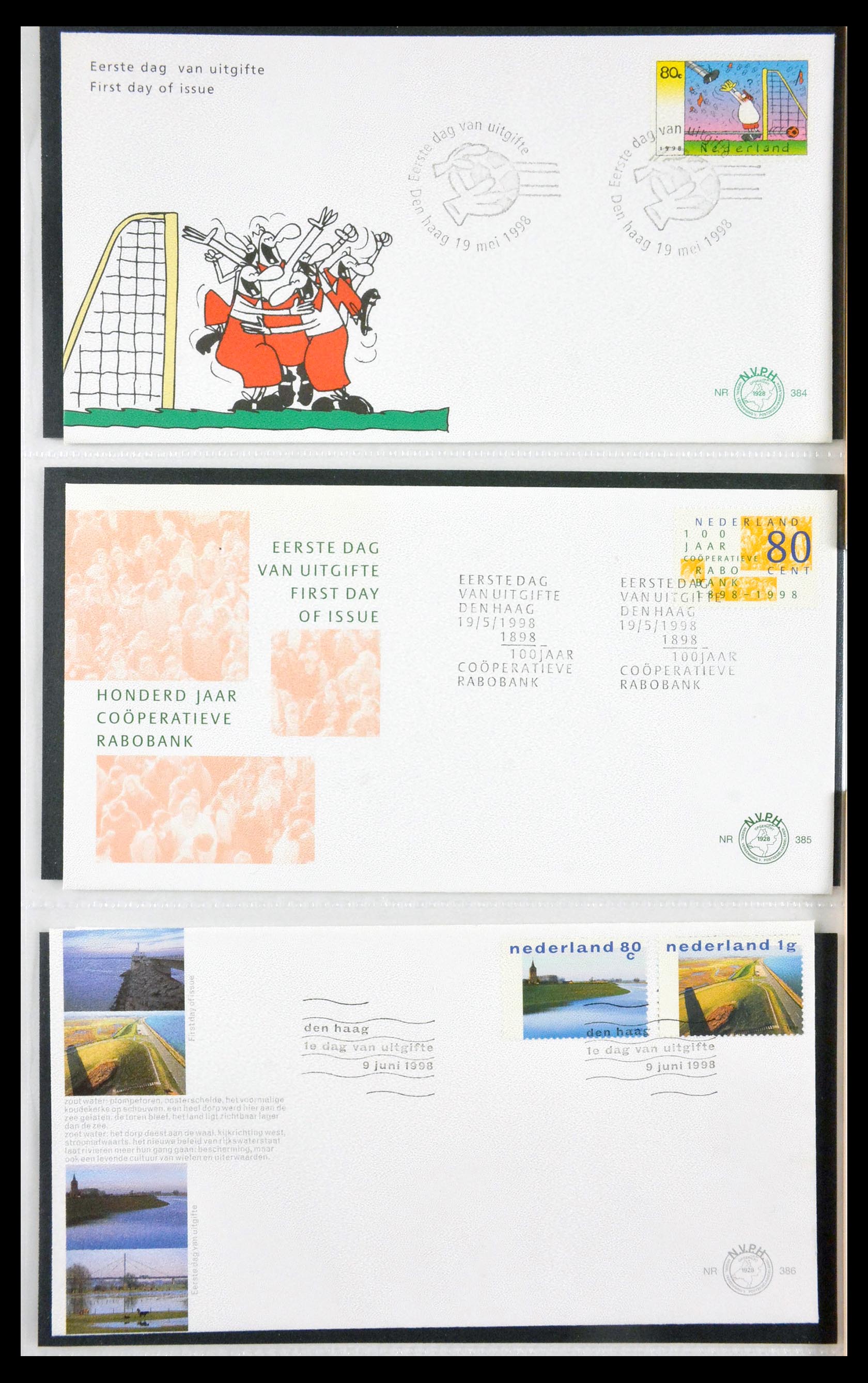 29666 011 - 29666 Netherlands 1997-2011 FDC's.