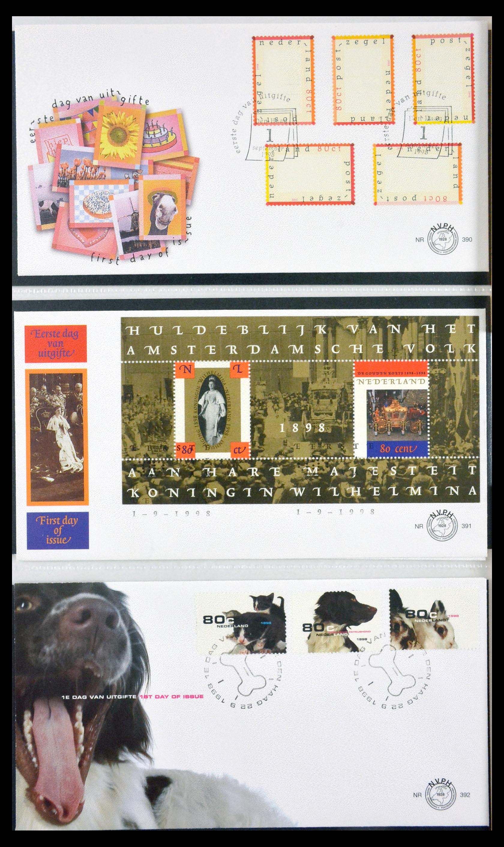 29666 013 - 29666 Netherlands 1997-2011 FDC's.