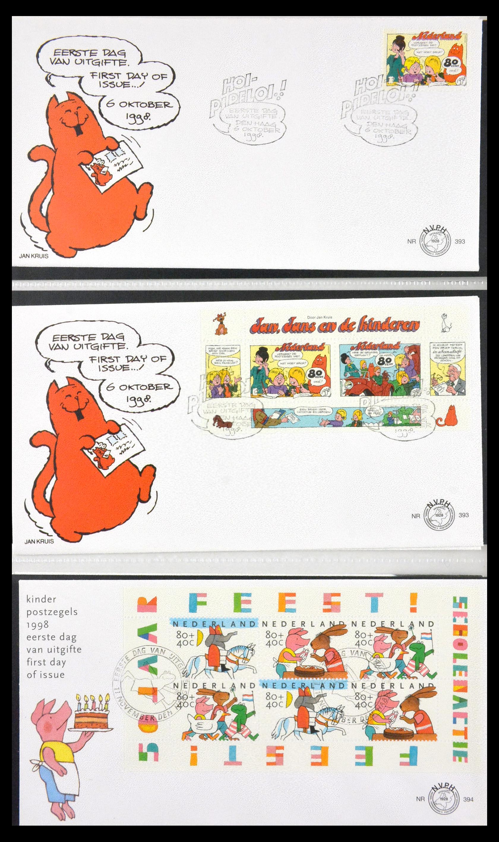 29666 014 - 29666 Netherlands 1997-2011 FDC's.