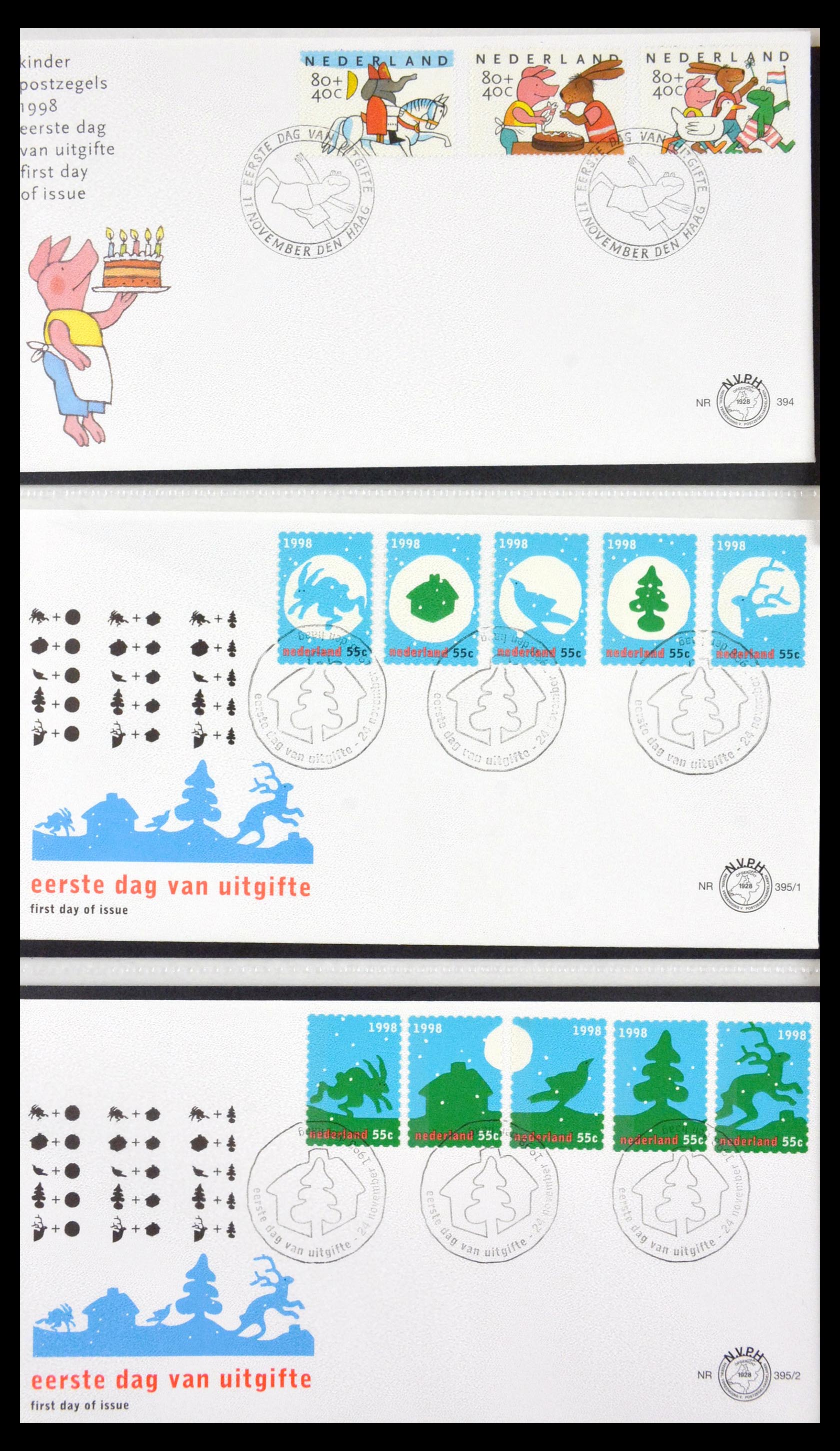 29666 015 - 29666 Netherlands 1997-2011 FDC's.