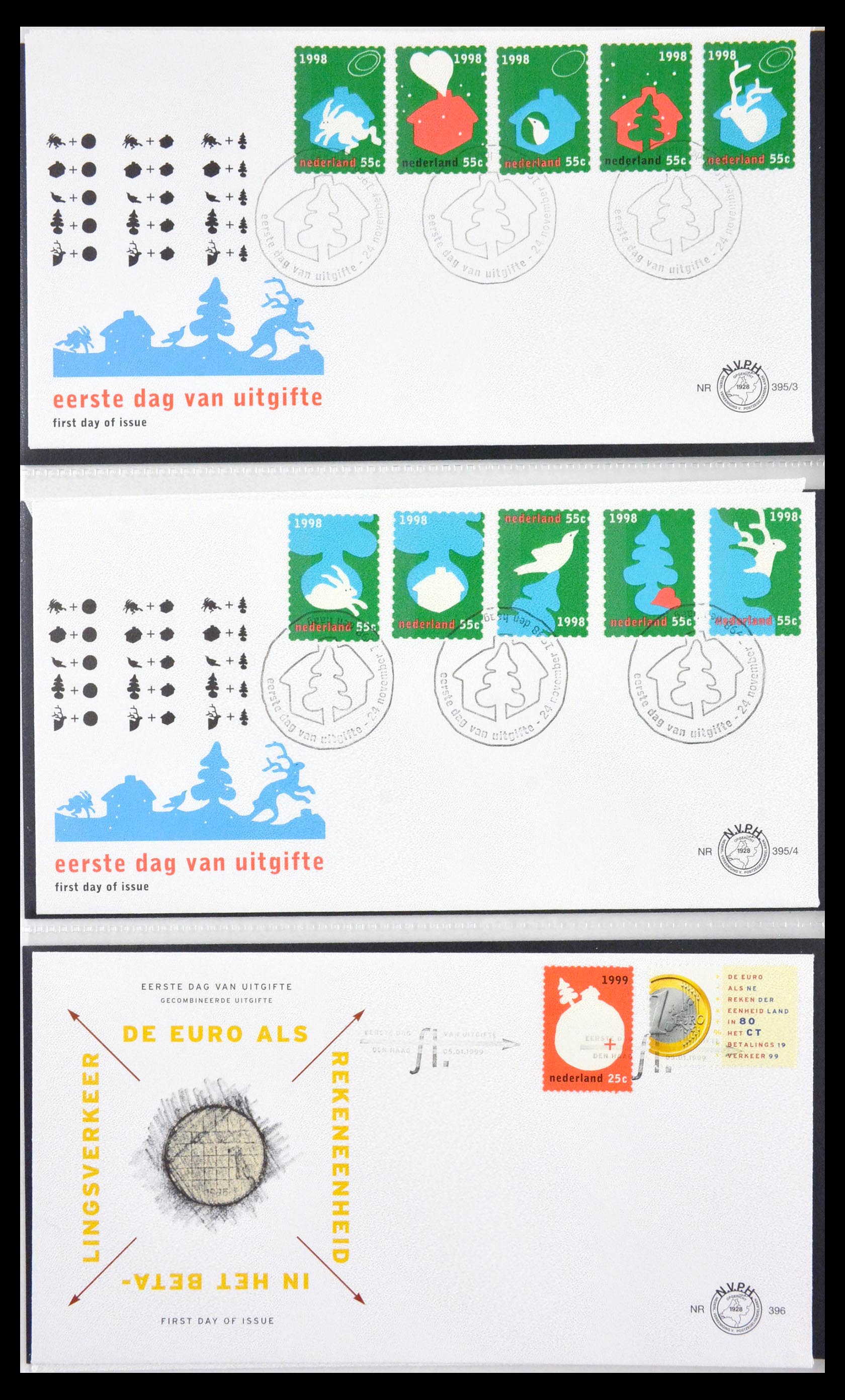 29666 016 - 29666 Netherlands 1997-2011 FDC's.