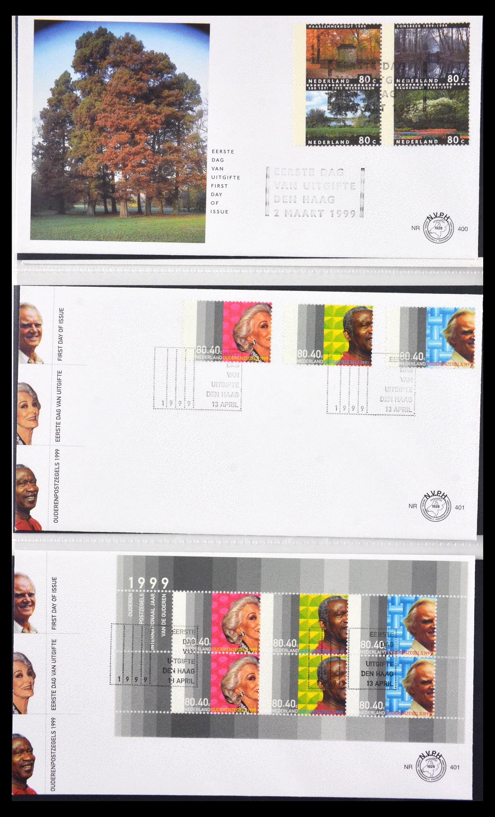 29666 018 - 29666 Netherlands 1997-2011 FDC's.