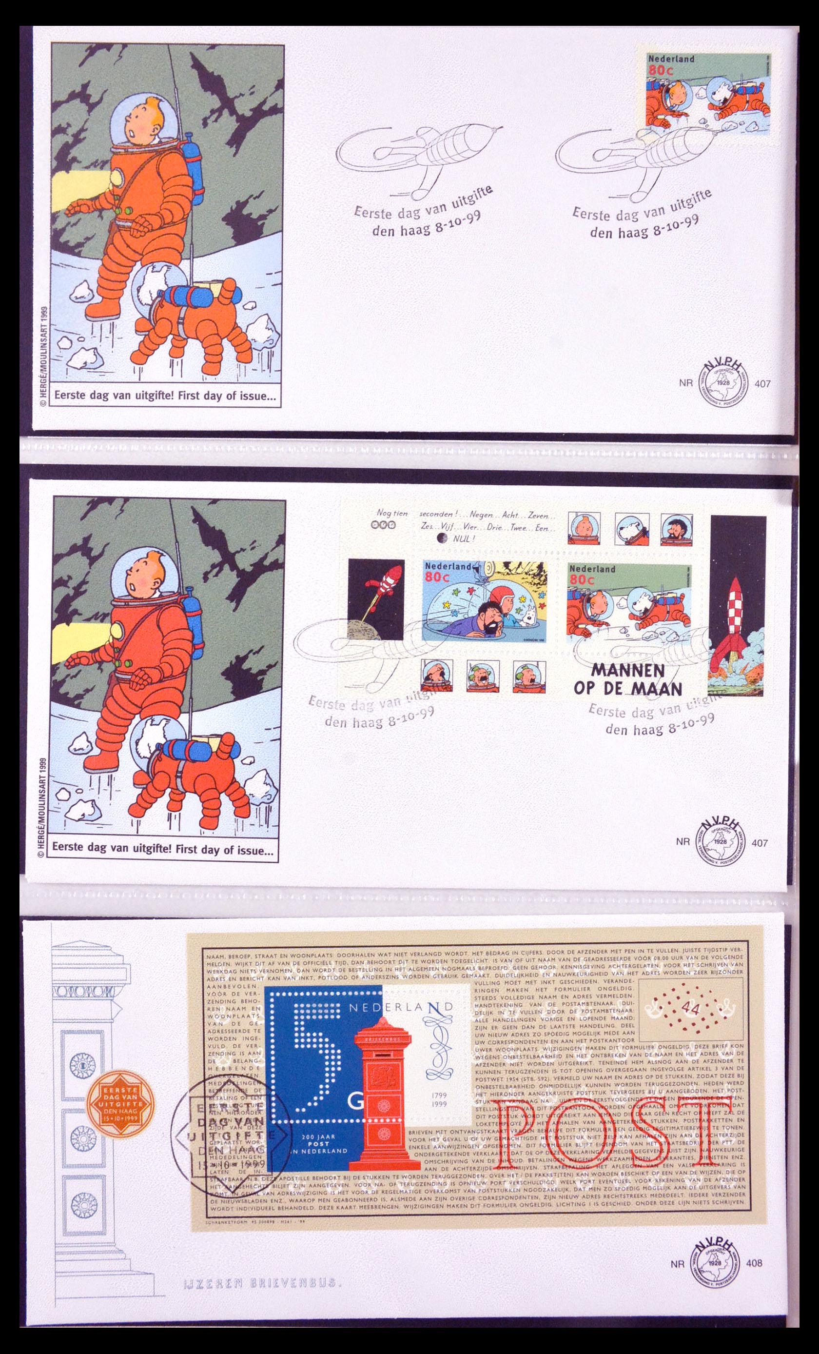 29666 021 - 29666 Netherlands 1997-2011 FDC's.