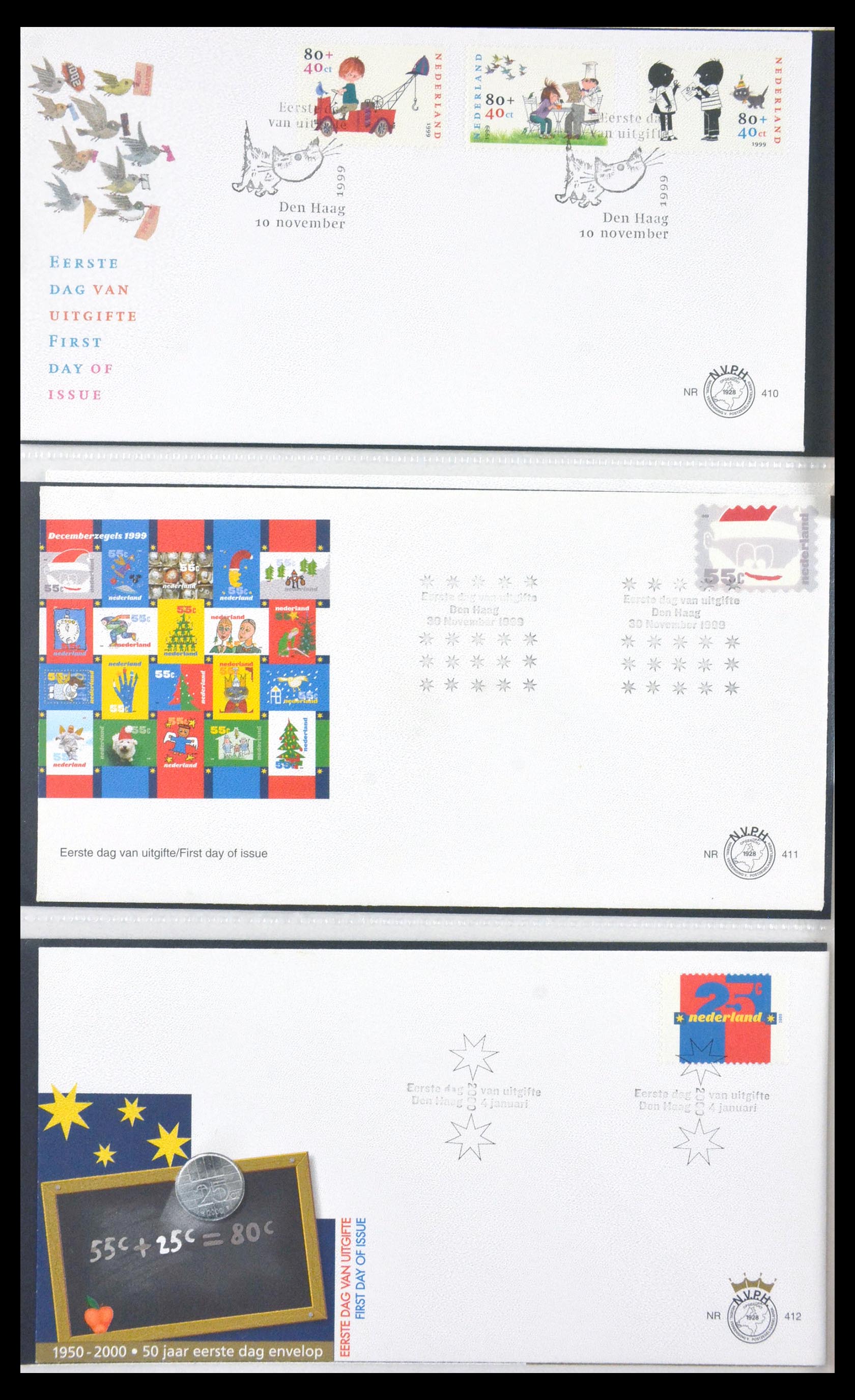 29666 023 - 29666 Netherlands 1997-2011 FDC's.