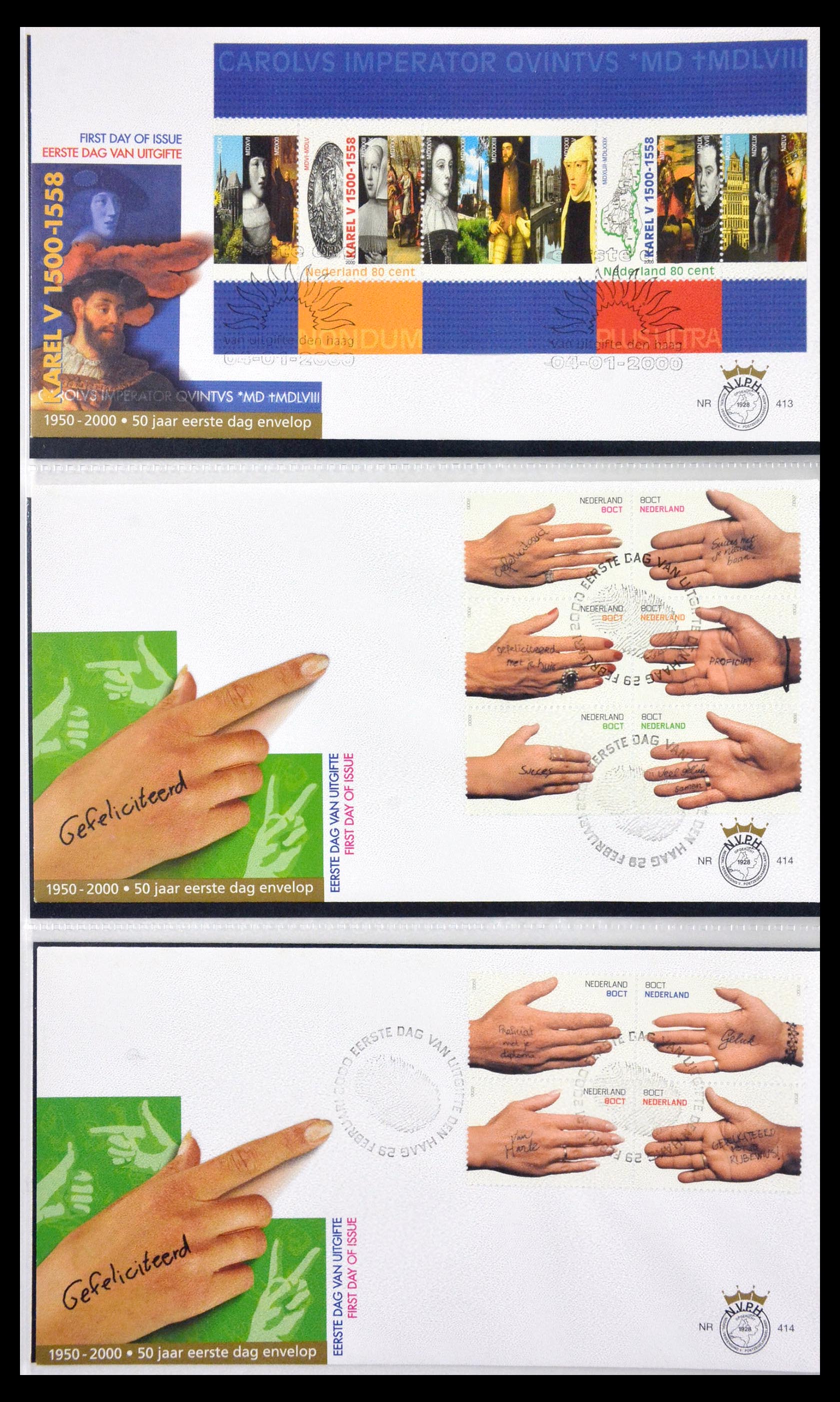 29666 024 - 29666 Netherlands 1997-2011 FDC's.