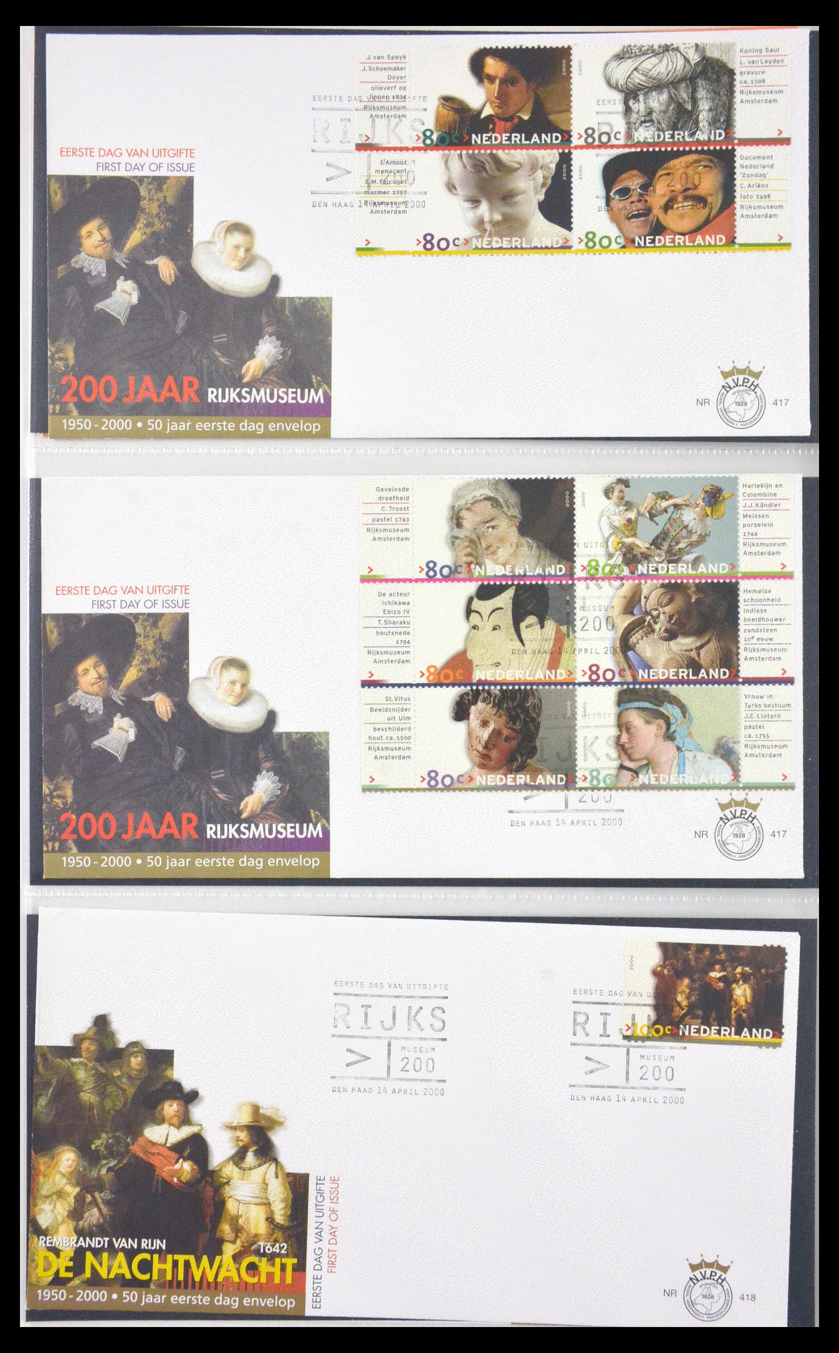 29666 026 - 29666 Netherlands 1997-2011 FDC's.