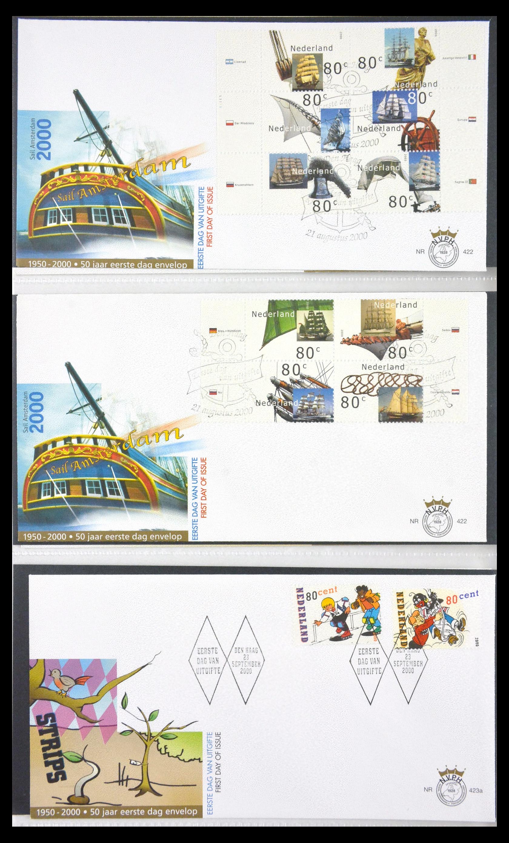 29666 028 - 29666 Netherlands 1997-2011 FDC's.