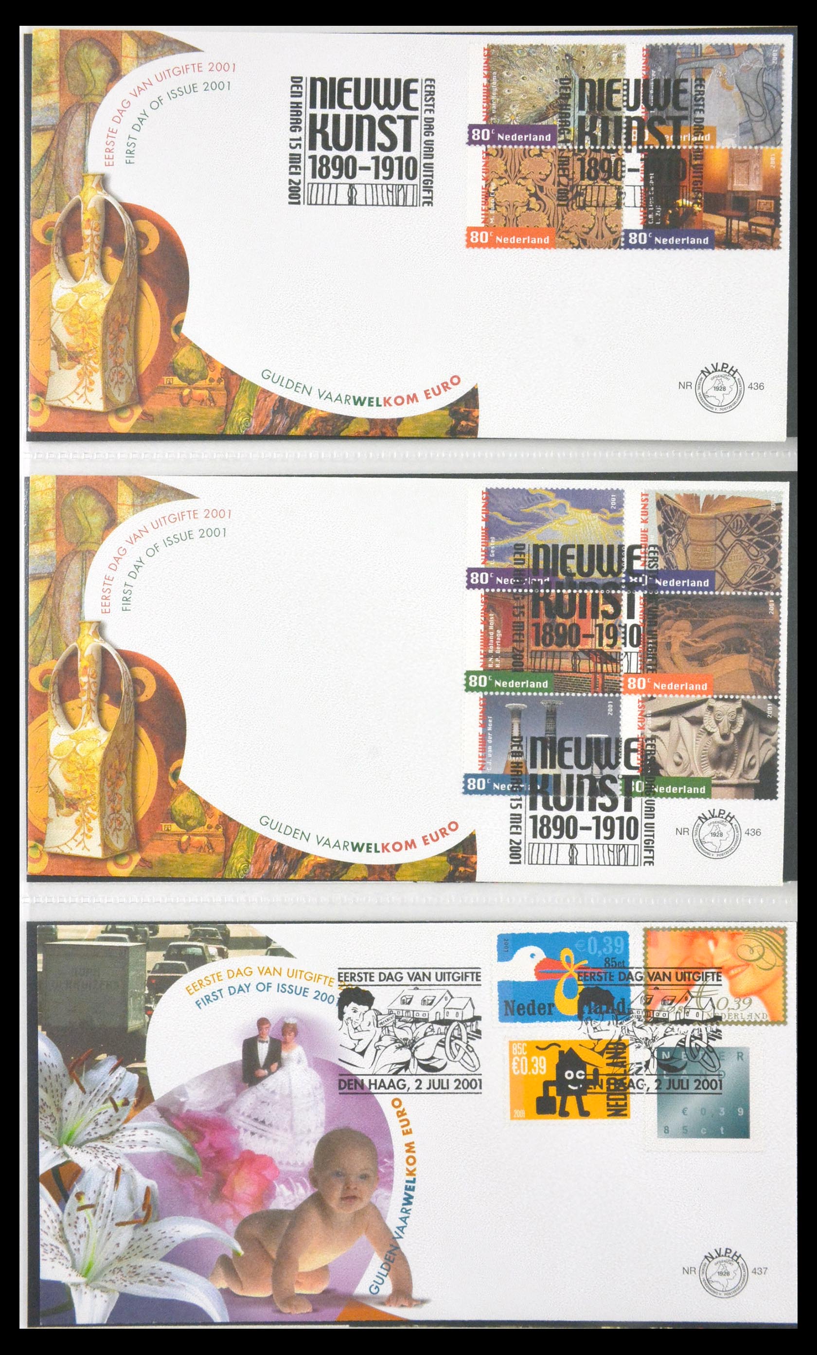 29666 034 - 29666 Netherlands 1997-2011 FDC's.