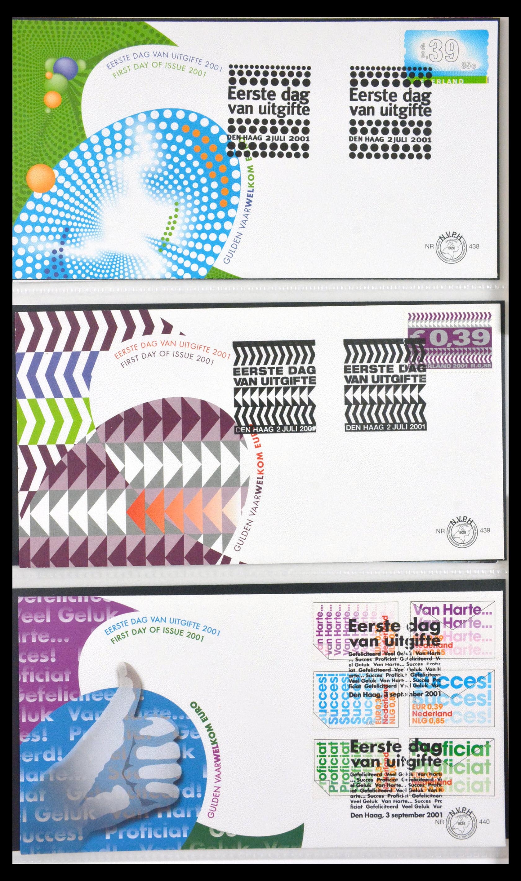 29666 035 - 29666 Netherlands 1997-2011 FDC's.