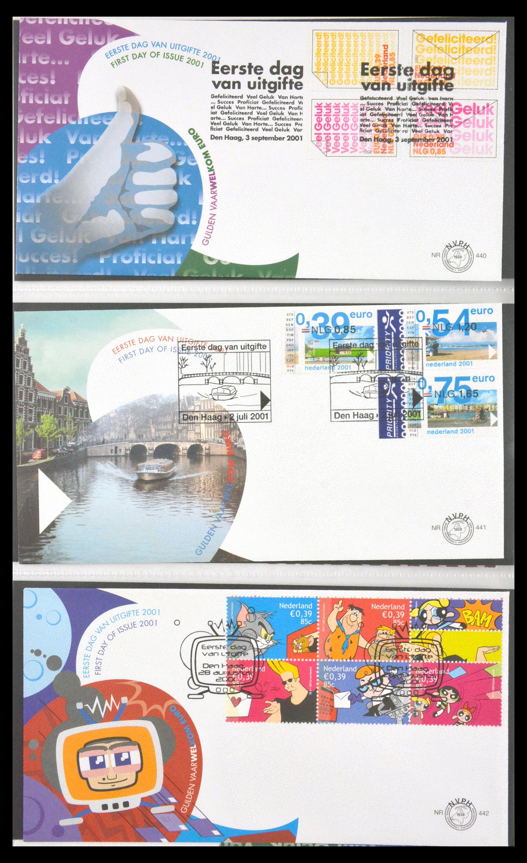 29666 036 - 29666 Netherlands 1997-2011 FDC's.