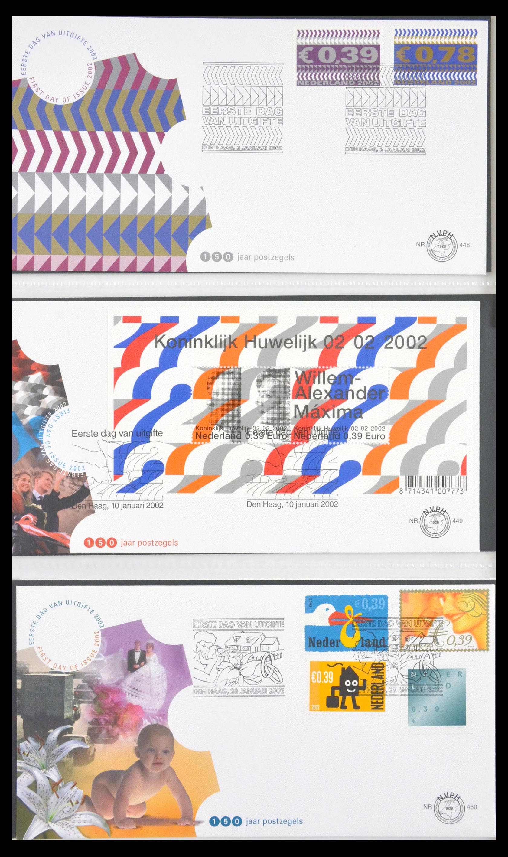 29666 039 - 29666 Netherlands 1997-2011 FDC's.