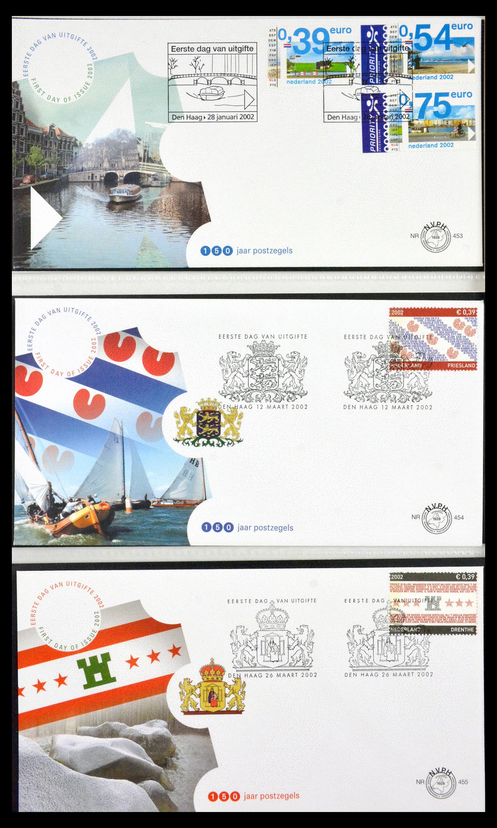 29666 041 - 29666 Netherlands 1997-2011 FDC's.