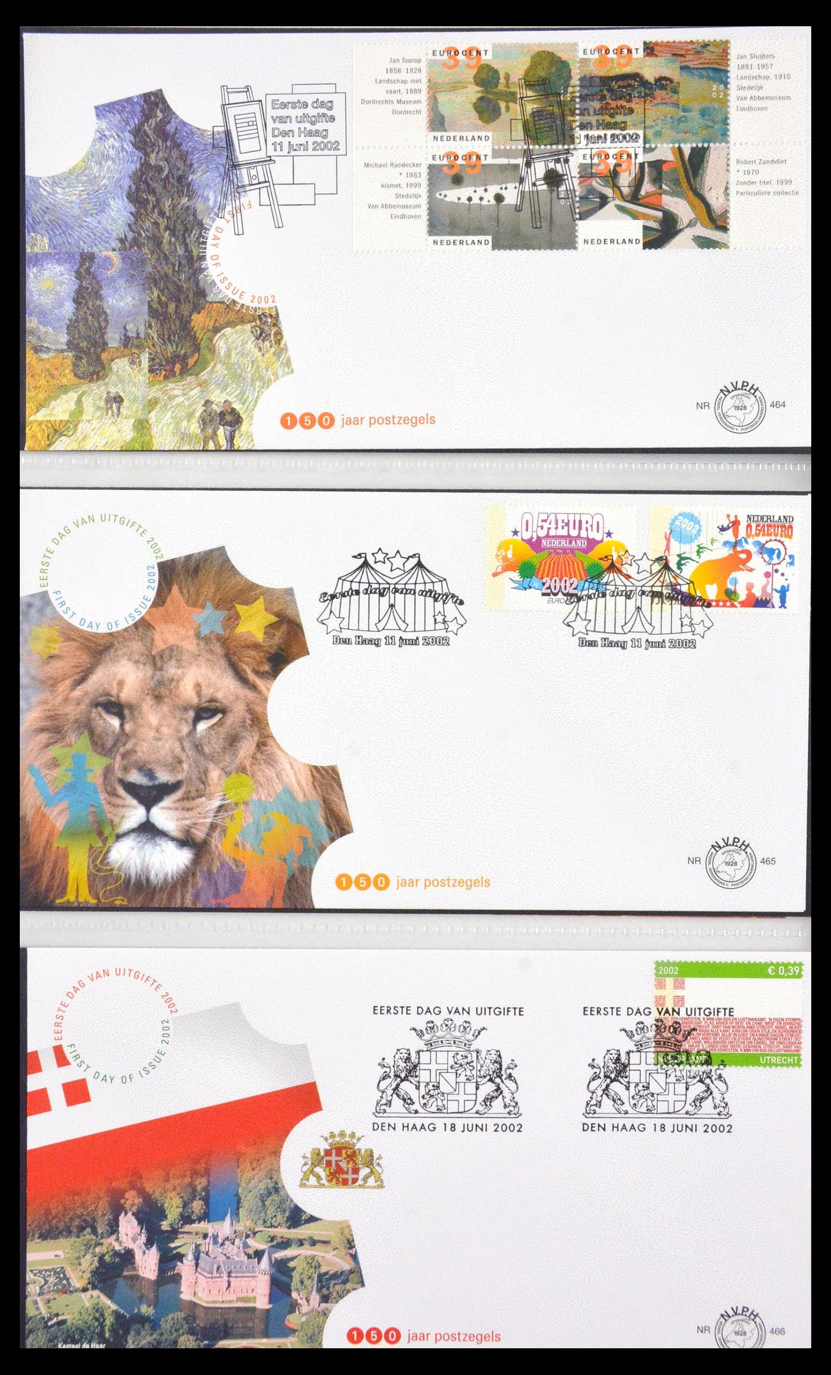 29666 045 - 29666 Netherlands 1997-2011 FDC's.
