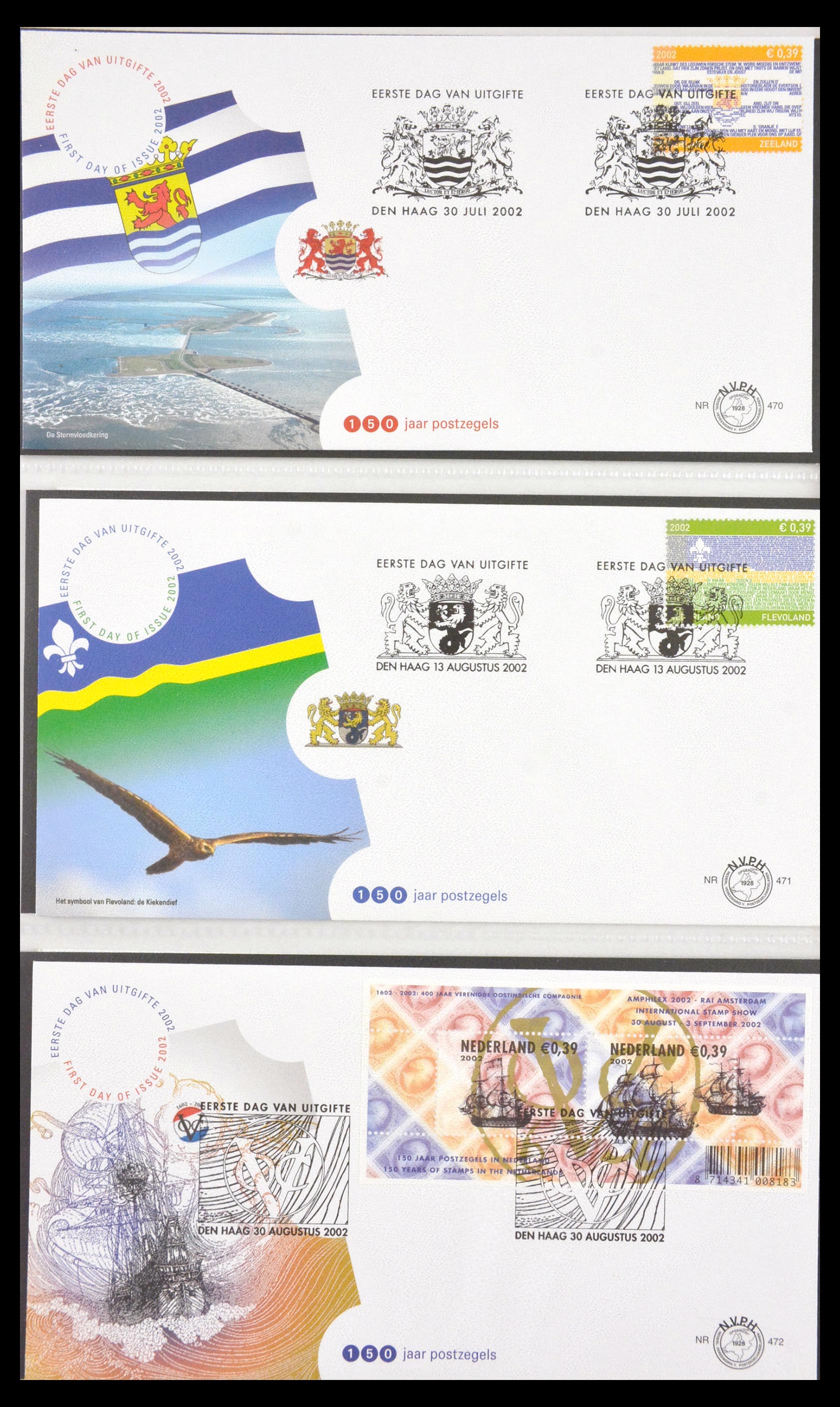 29666 047 - 29666 Netherlands 1997-2011 FDC's.