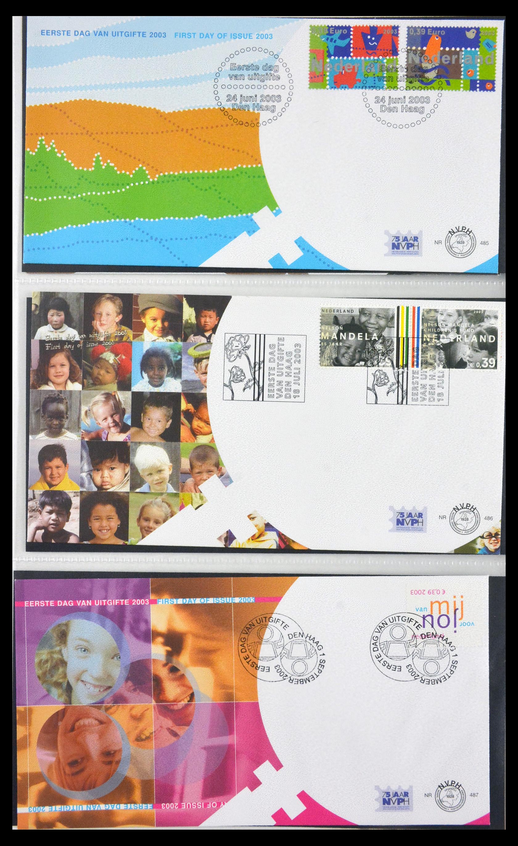 29666 054 - 29666 Netherlands 1997-2011 FDC's.
