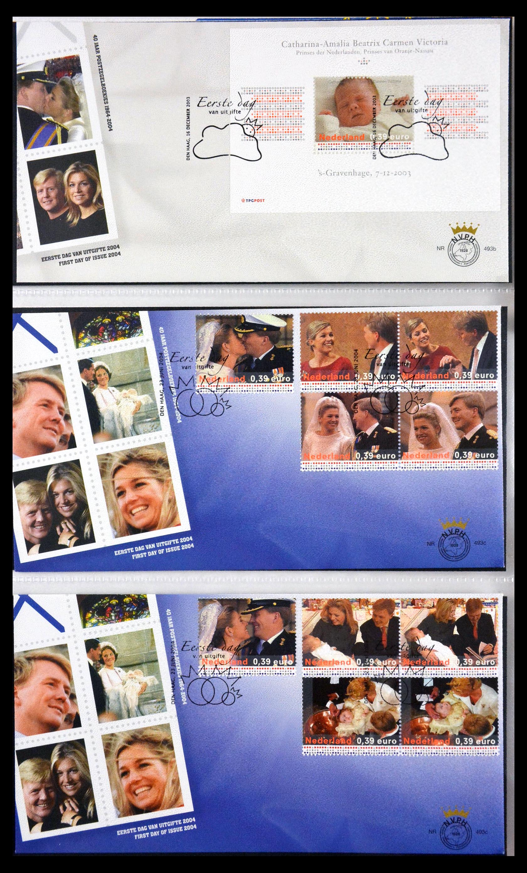29666 058 - 29666 Netherlands 1997-2011 FDC's.