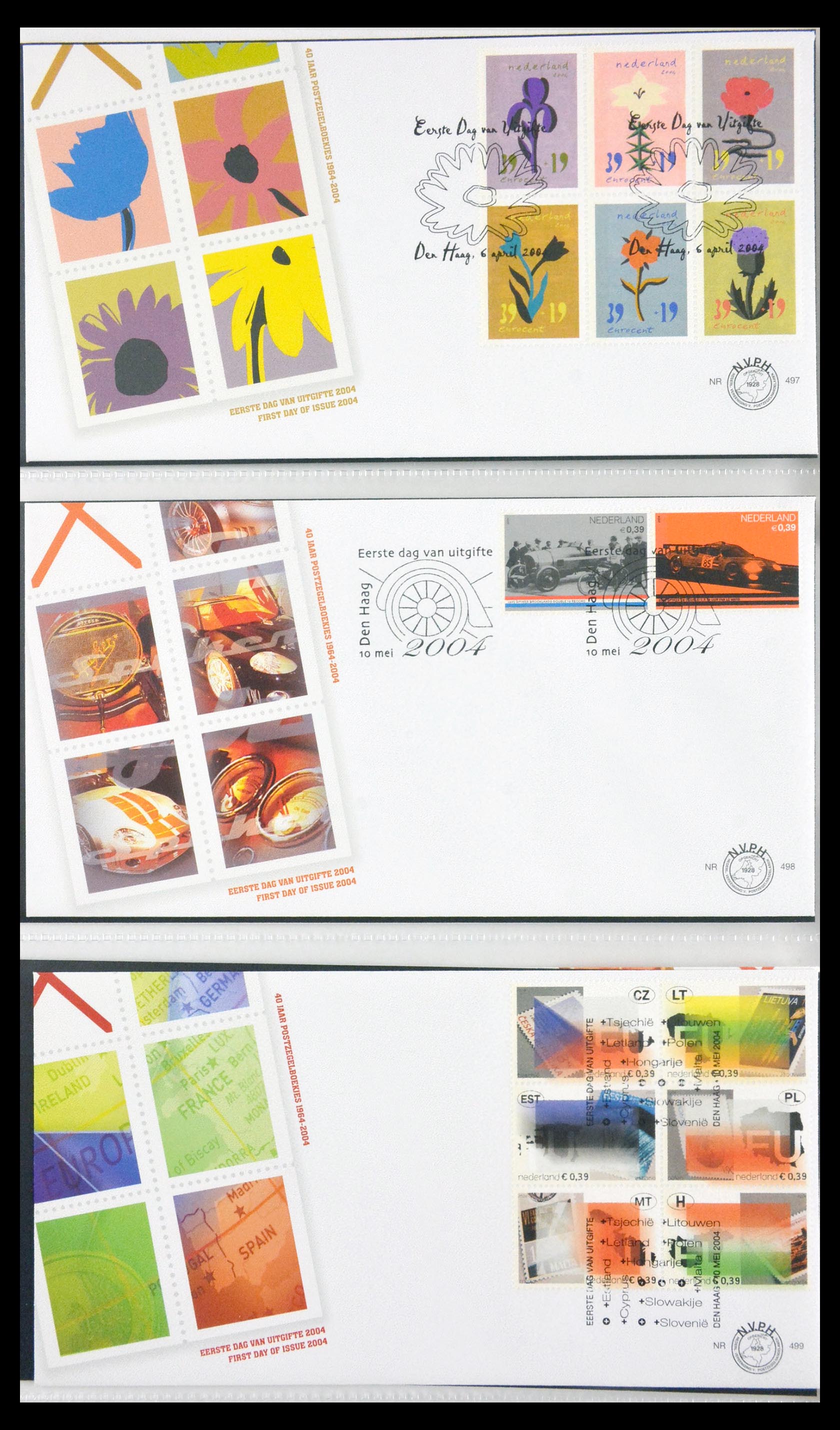29666 060 - 29666 Netherlands 1997-2011 FDC's.