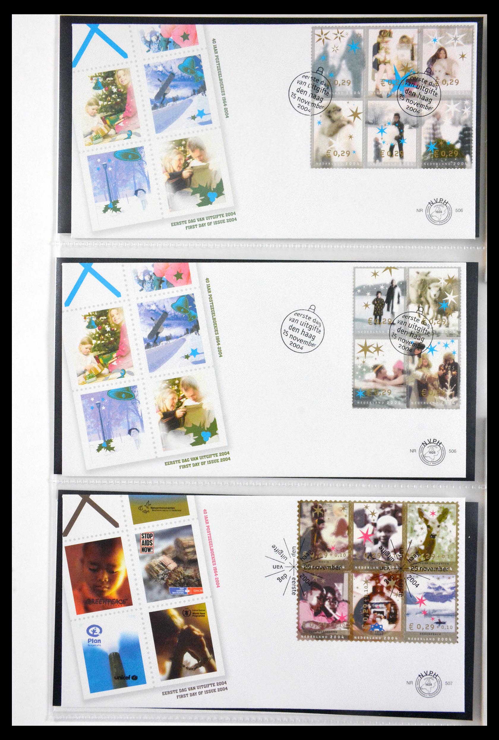 29666 064 - 29666 Netherlands 1997-2011 FDC's.