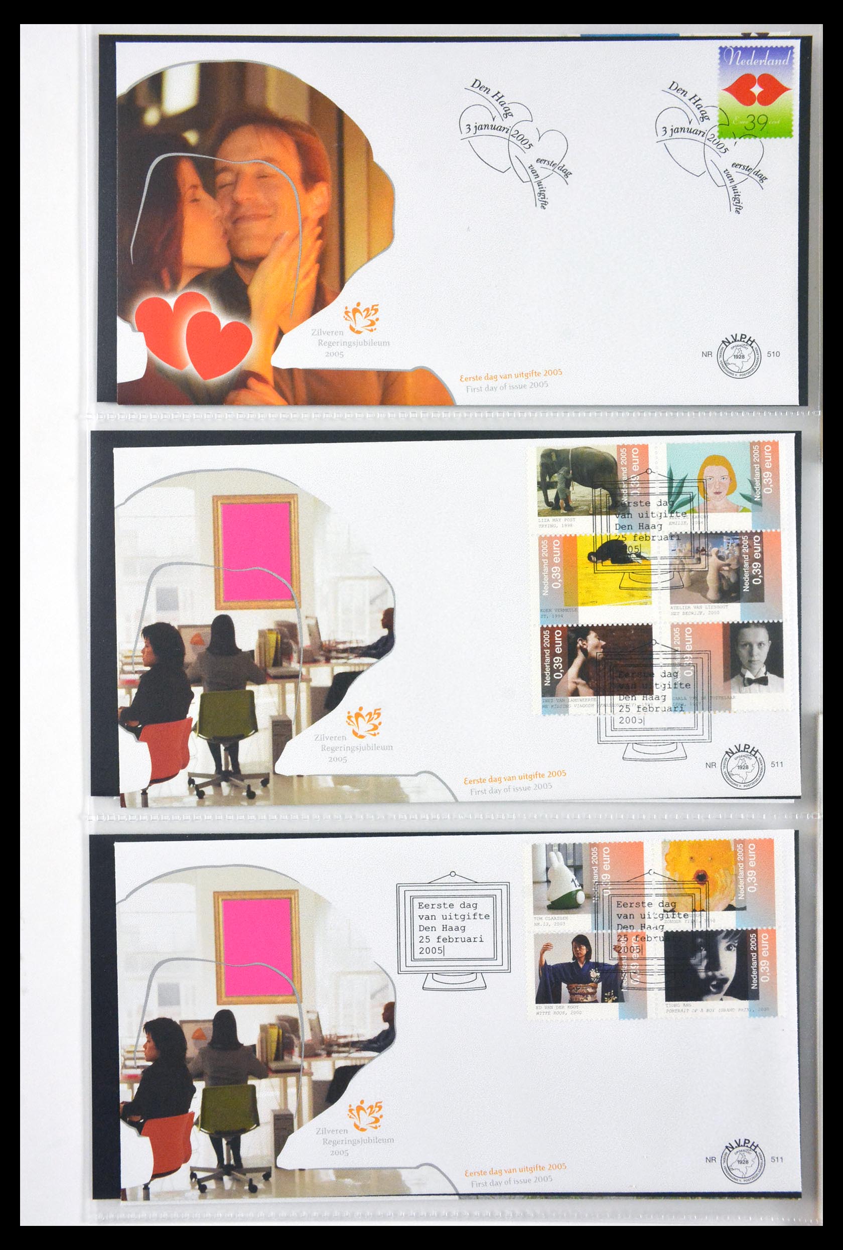 29666 066 - 29666 Netherlands 1997-2011 FDC's.