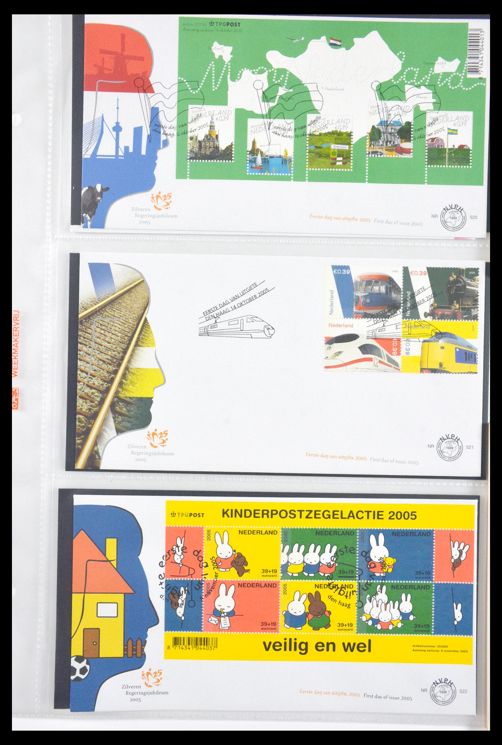 29666 071 - 29666 Netherlands 1997-2011 FDC's.