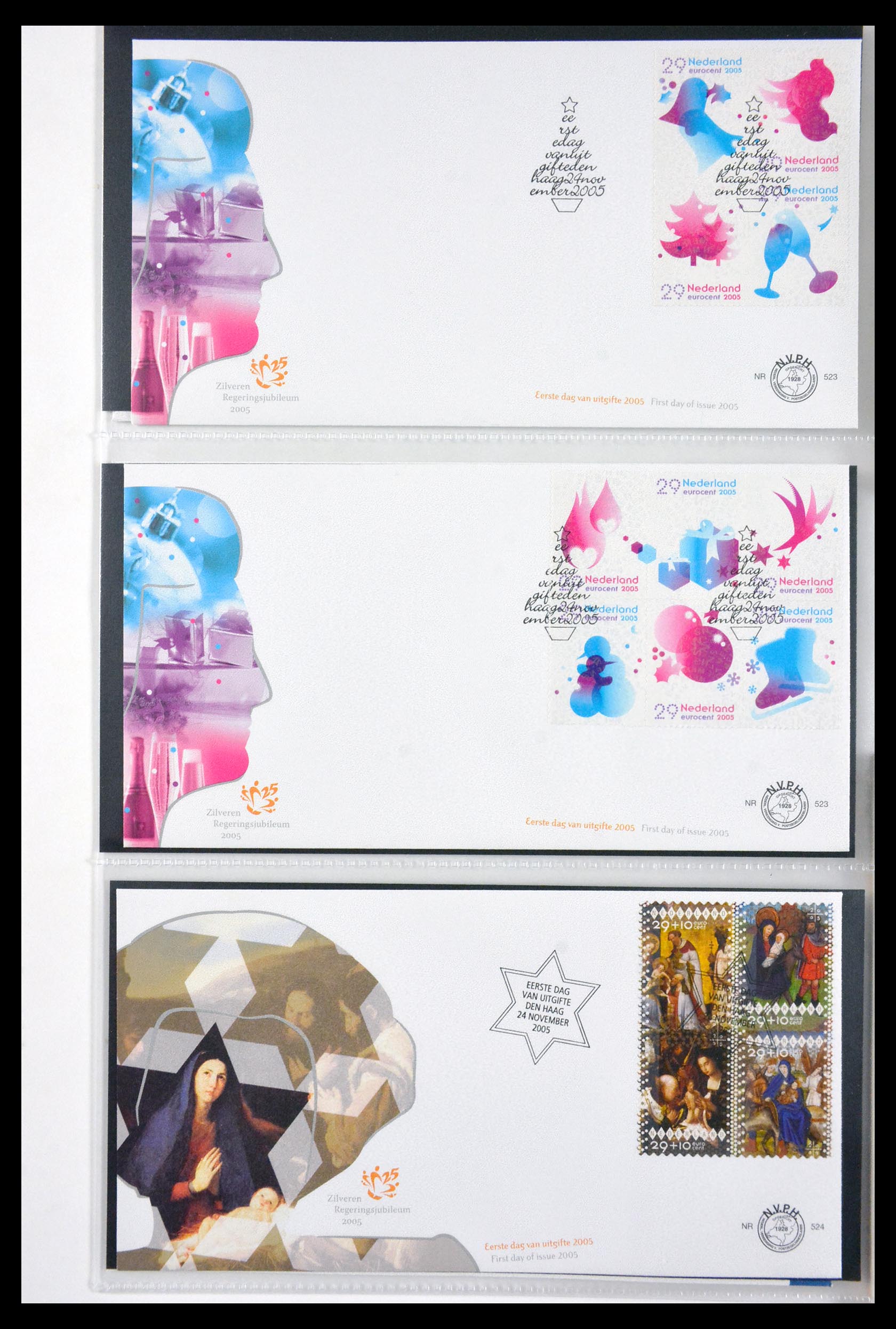29666 072 - 29666 Netherlands 1997-2011 FDC's.