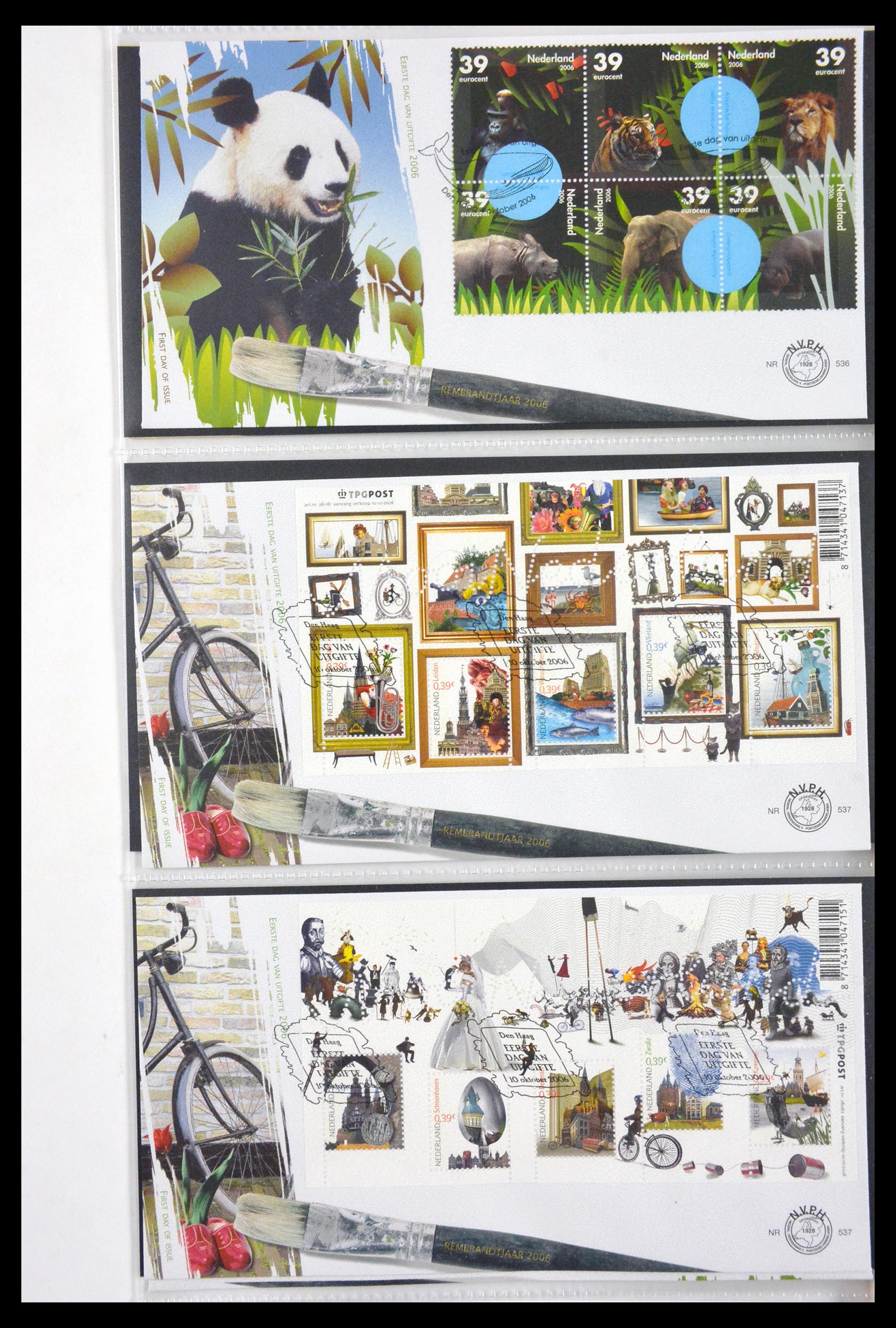 29666 078 - 29666 Netherlands 1997-2011 FDC's.