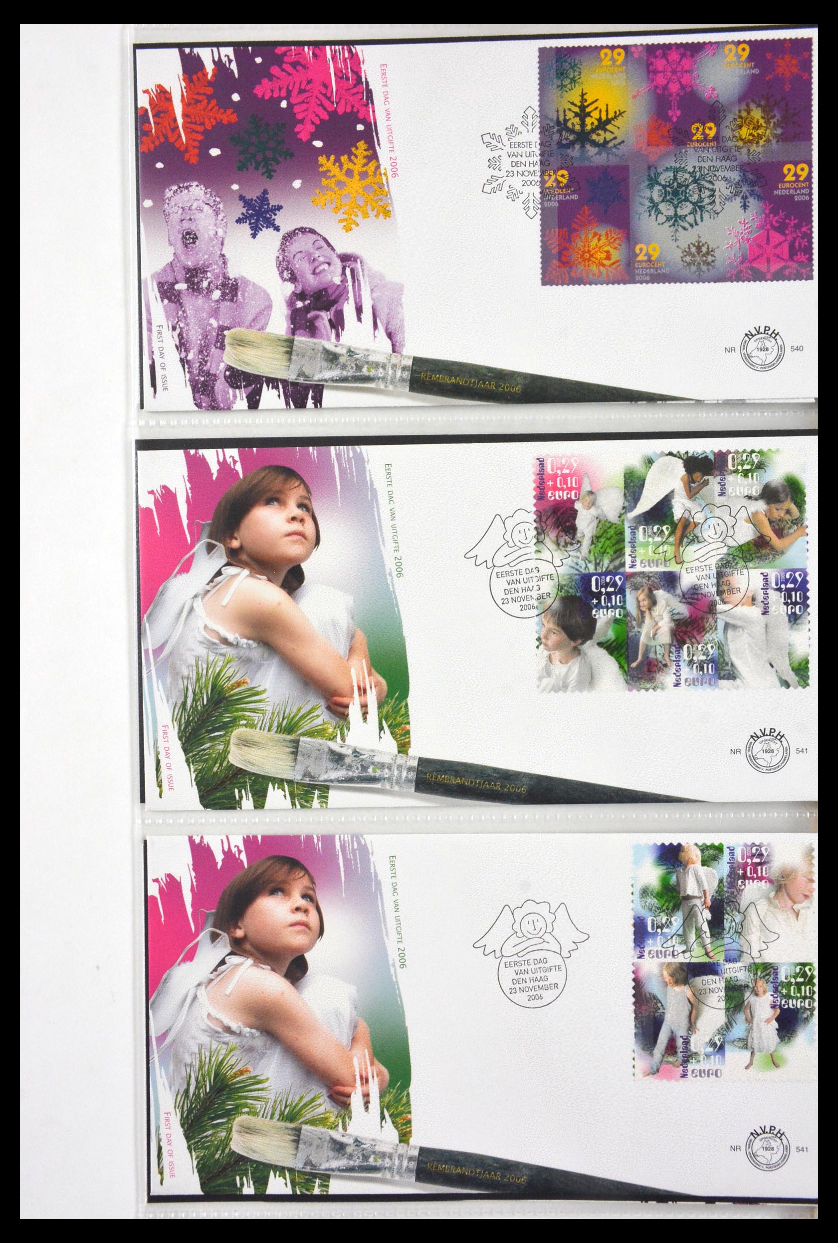 29666 080 - 29666 Netherlands 1997-2011 FDC's.
