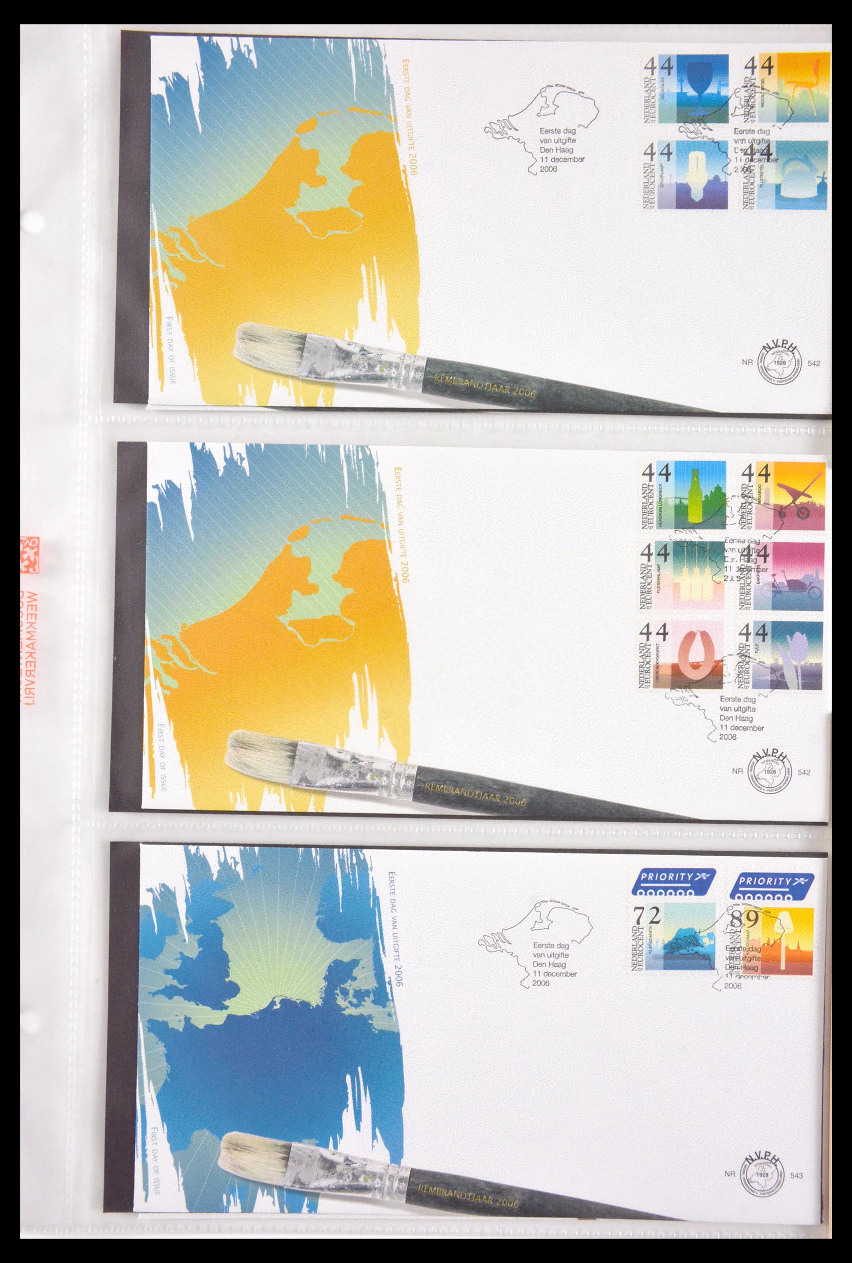 29666 081 - 29666 Netherlands 1997-2011 FDC's.