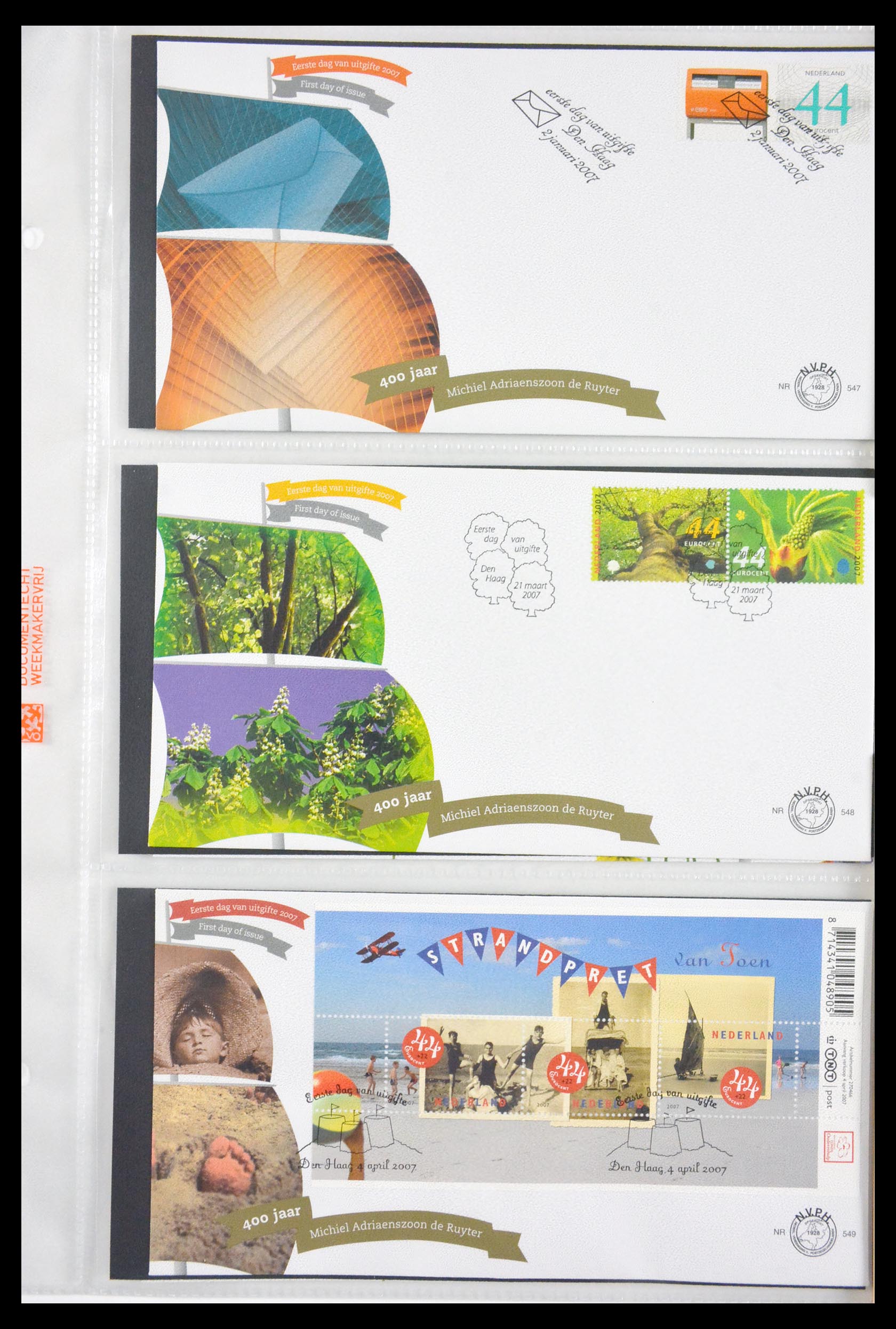 29666 083 - 29666 Netherlands 1997-2011 FDC's.