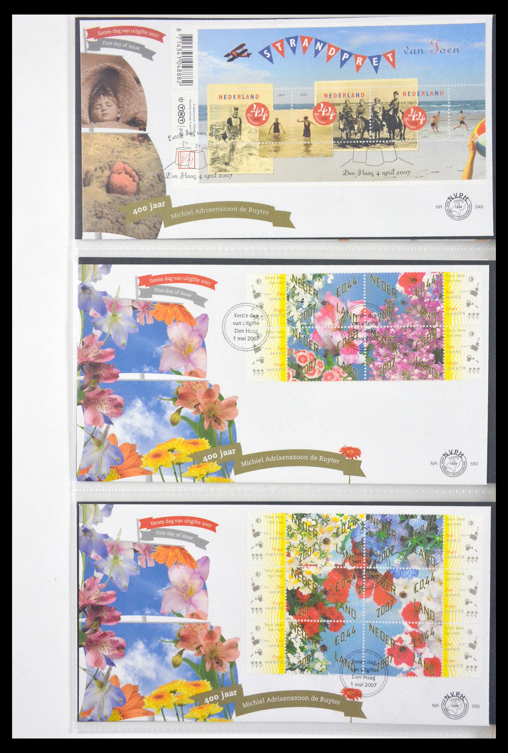 29666 084 - 29666 Netherlands 1997-2011 FDC's.