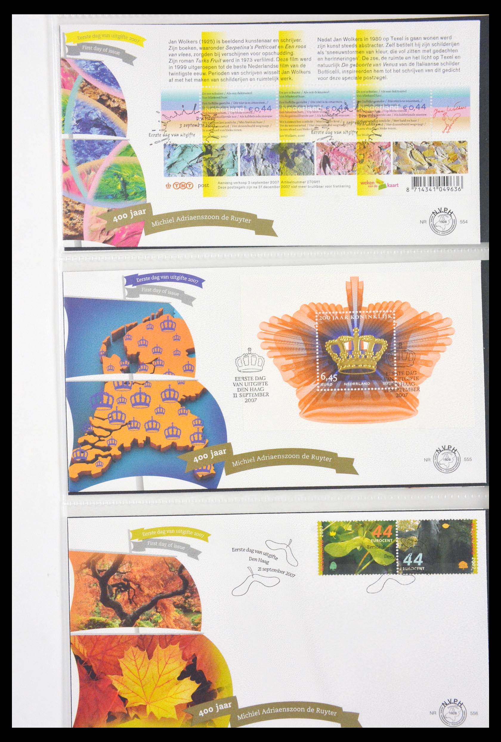 29666 086 - 29666 Netherlands 1997-2011 FDC's.