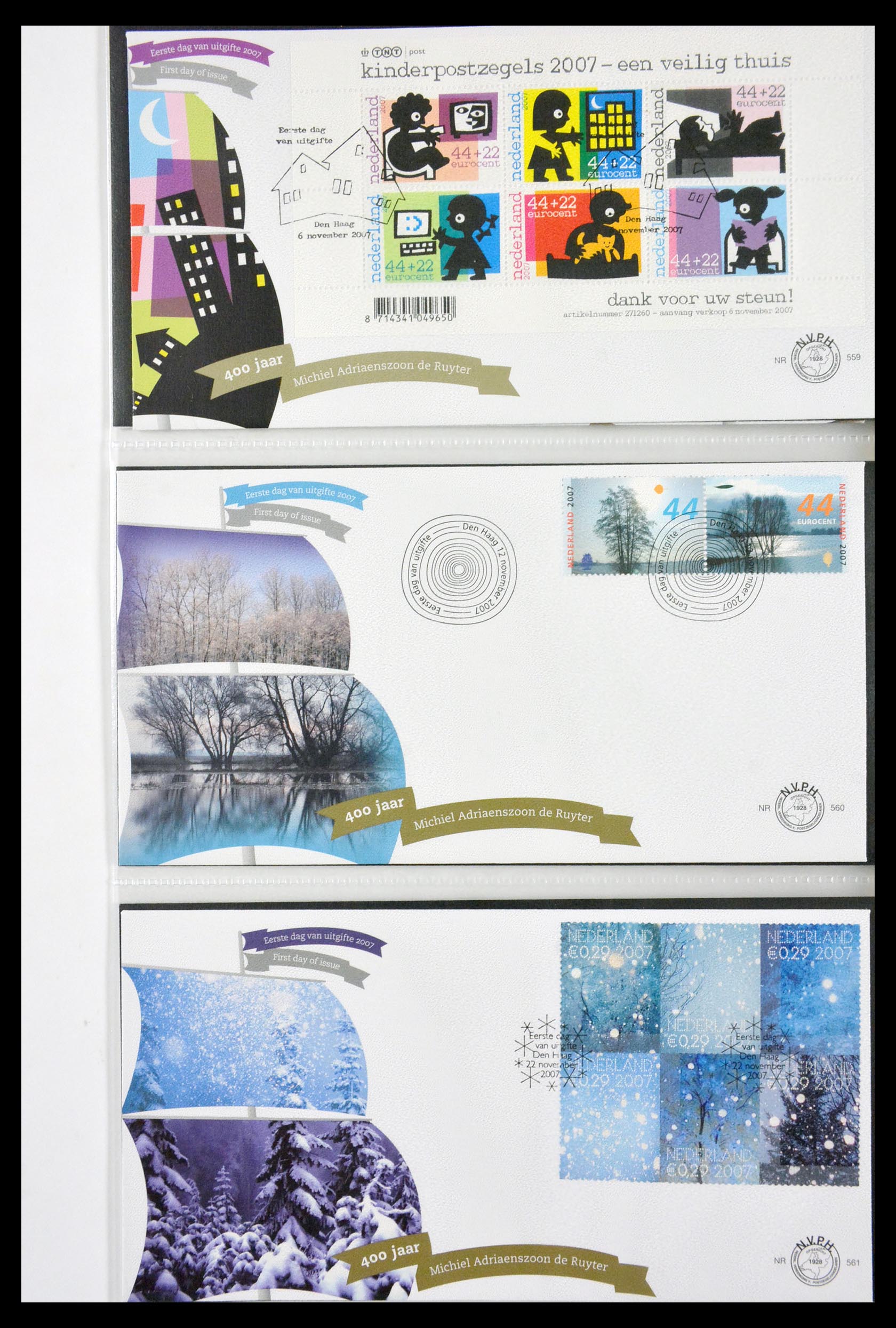 29666 088 - 29666 Netherlands 1997-2011 FDC's.