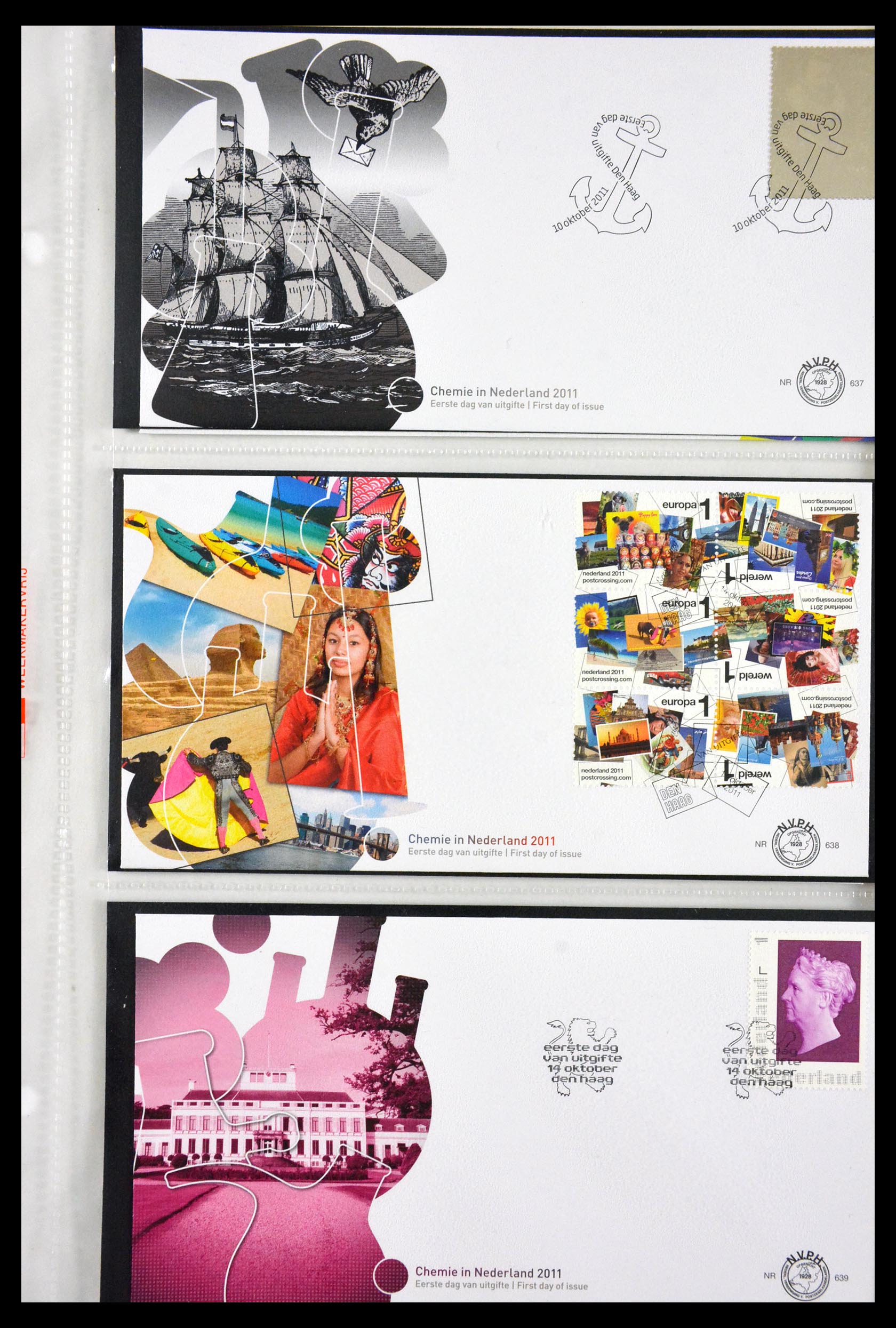 29666 121 - 29666 Netherlands 1997-2011 FDC's.