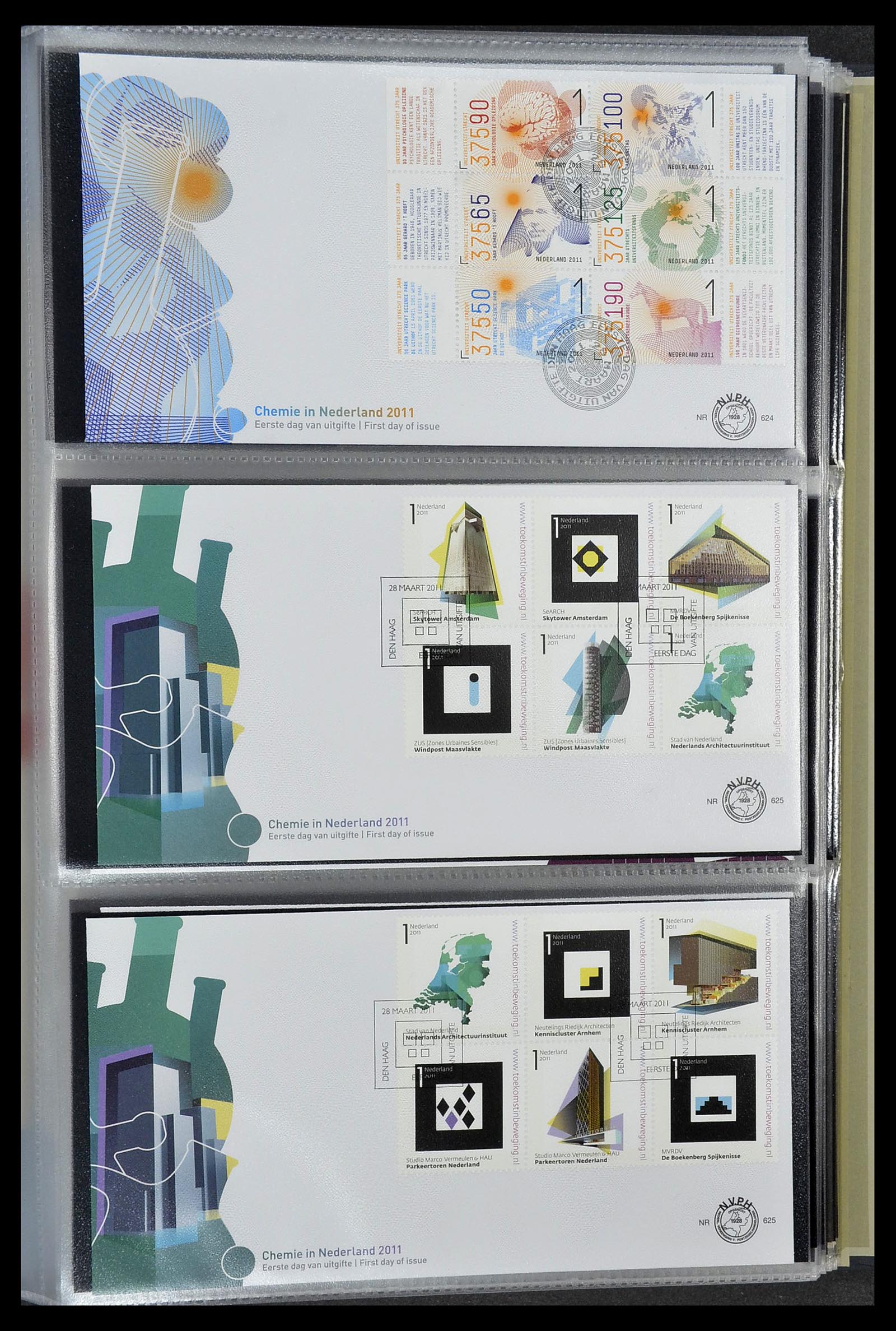 29666 150 - 29666 Netherlands 1997-2011 FDC's.