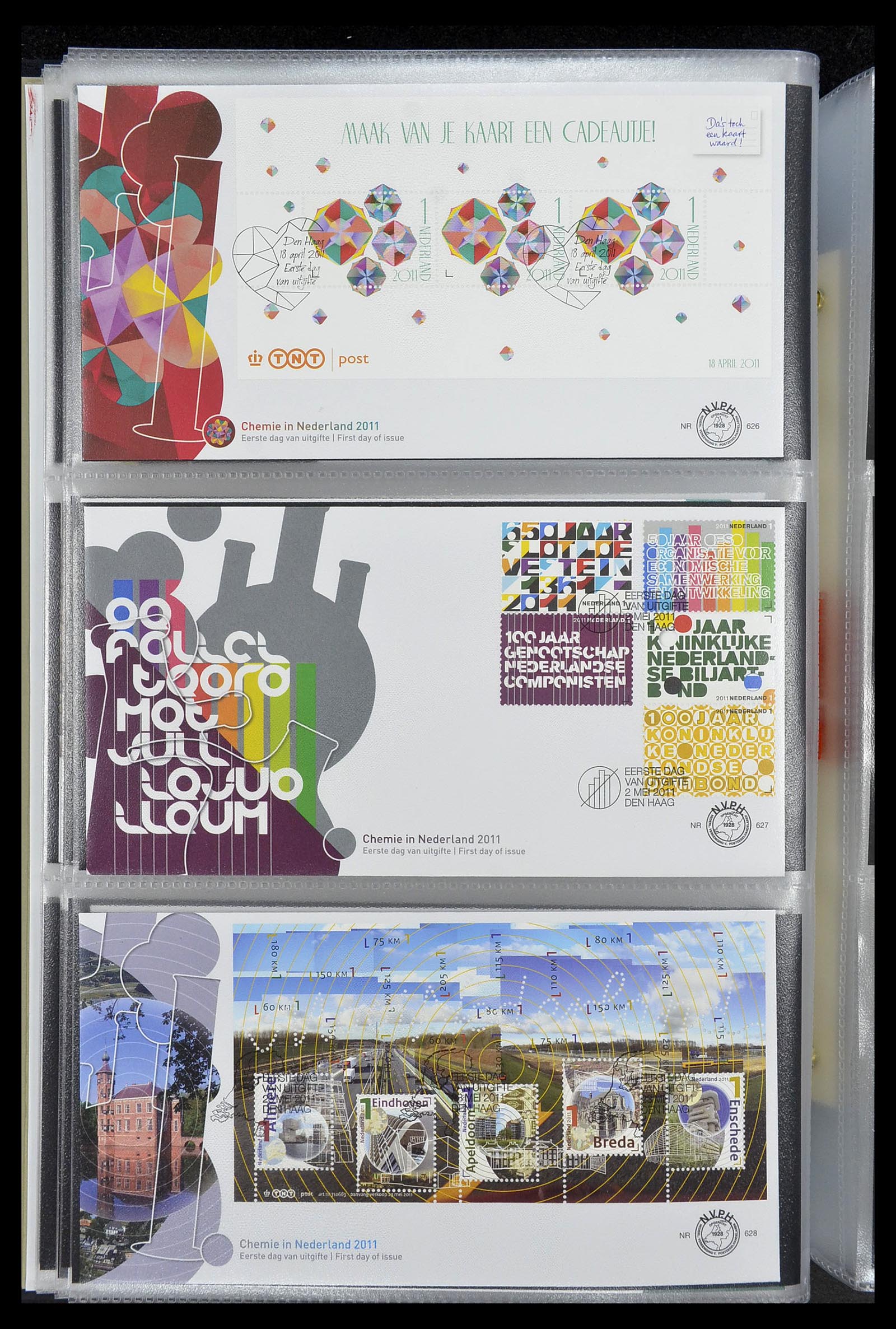 29666 151 - 29666 Netherlands 1997-2011 FDC's.