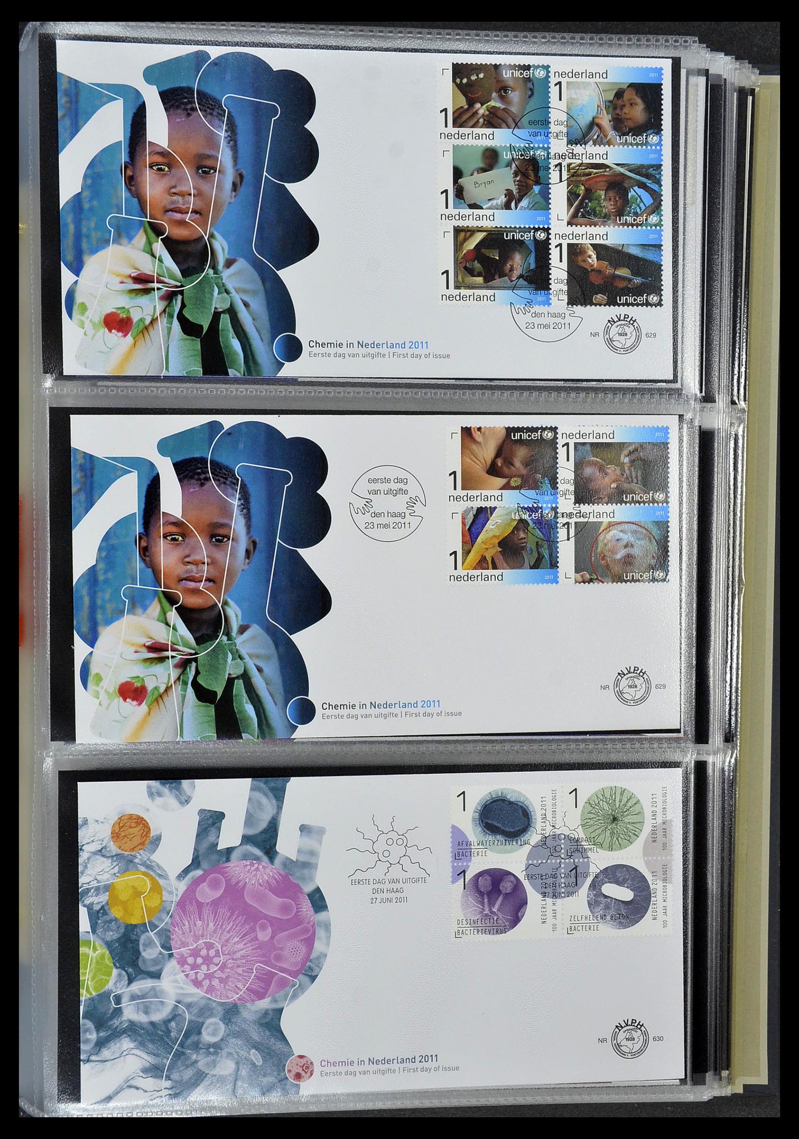 29666 152 - 29666 Netherlands 1997-2011 FDC's.