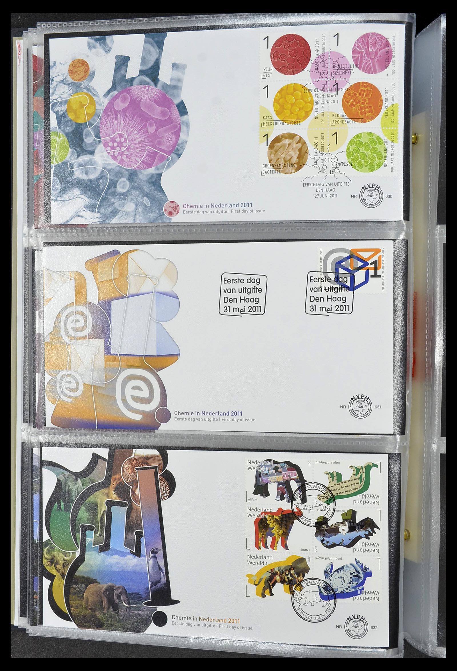 29666 153 - 29666 Netherlands 1997-2011 FDC's.