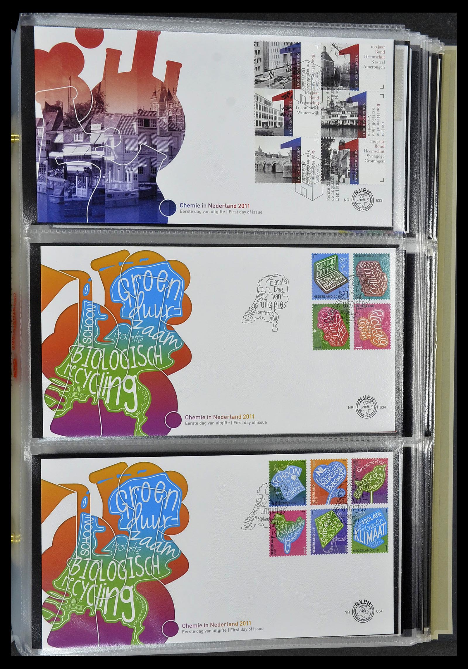 29666 154 - 29666 Netherlands 1997-2011 FDC's.