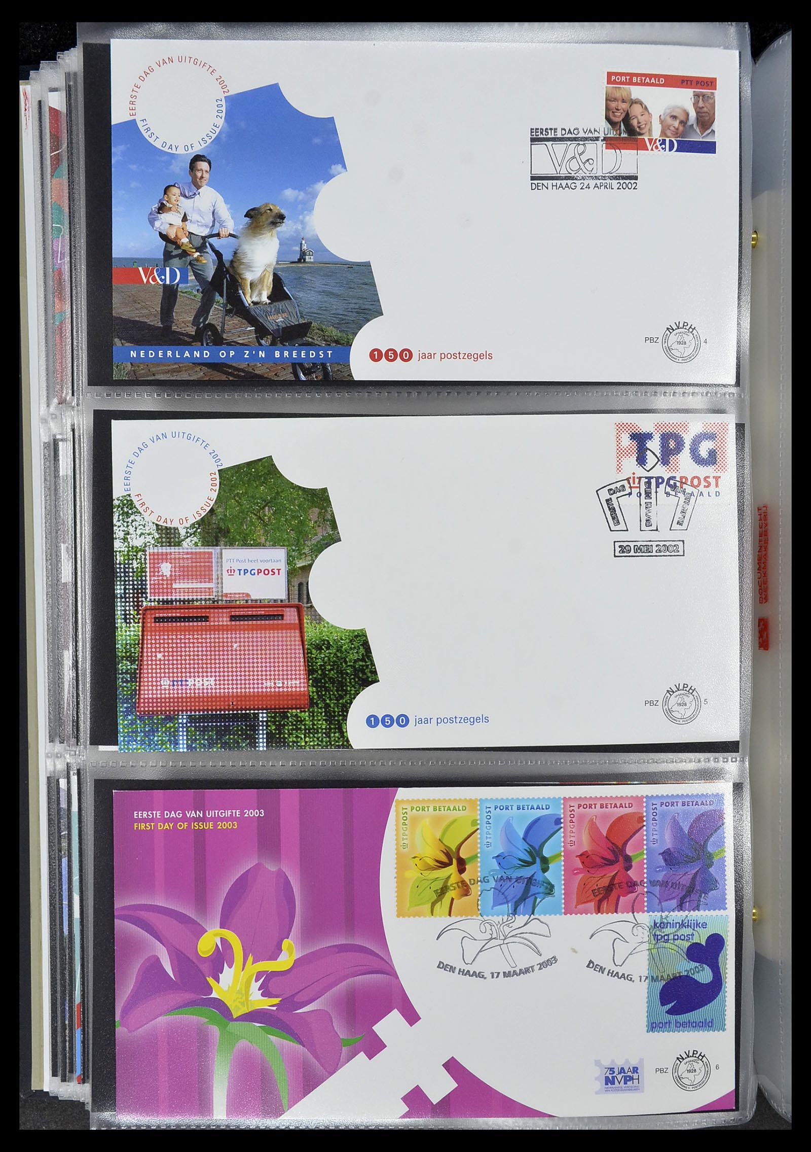 29666 160 - 29666 Netherlands 1997-2011 FDC's.