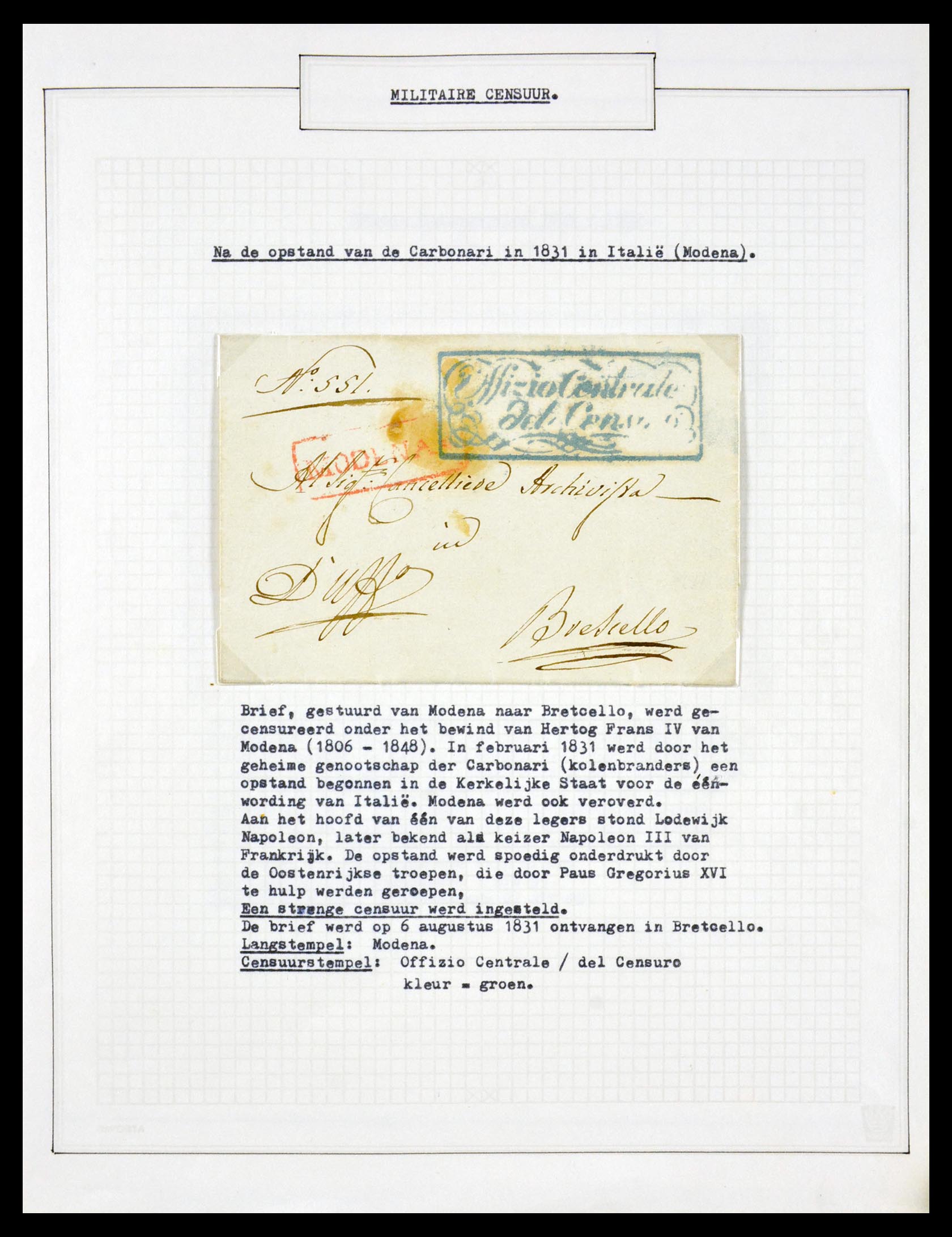 29667 001 - 29667 Nederland brieven 1831-1970.