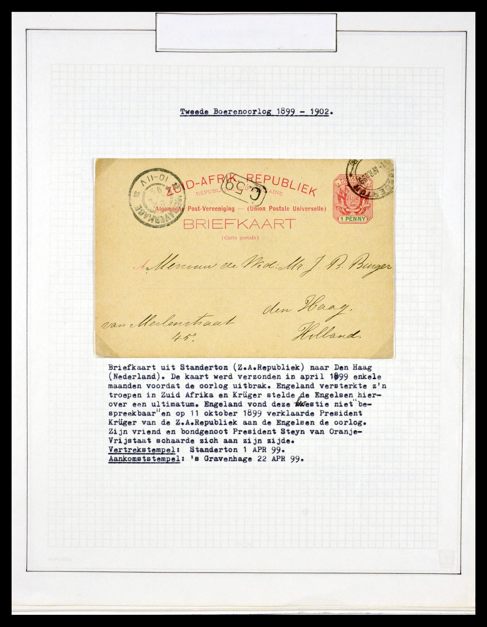 29667 002 - 29667 Nederland brieven 1831-1970.