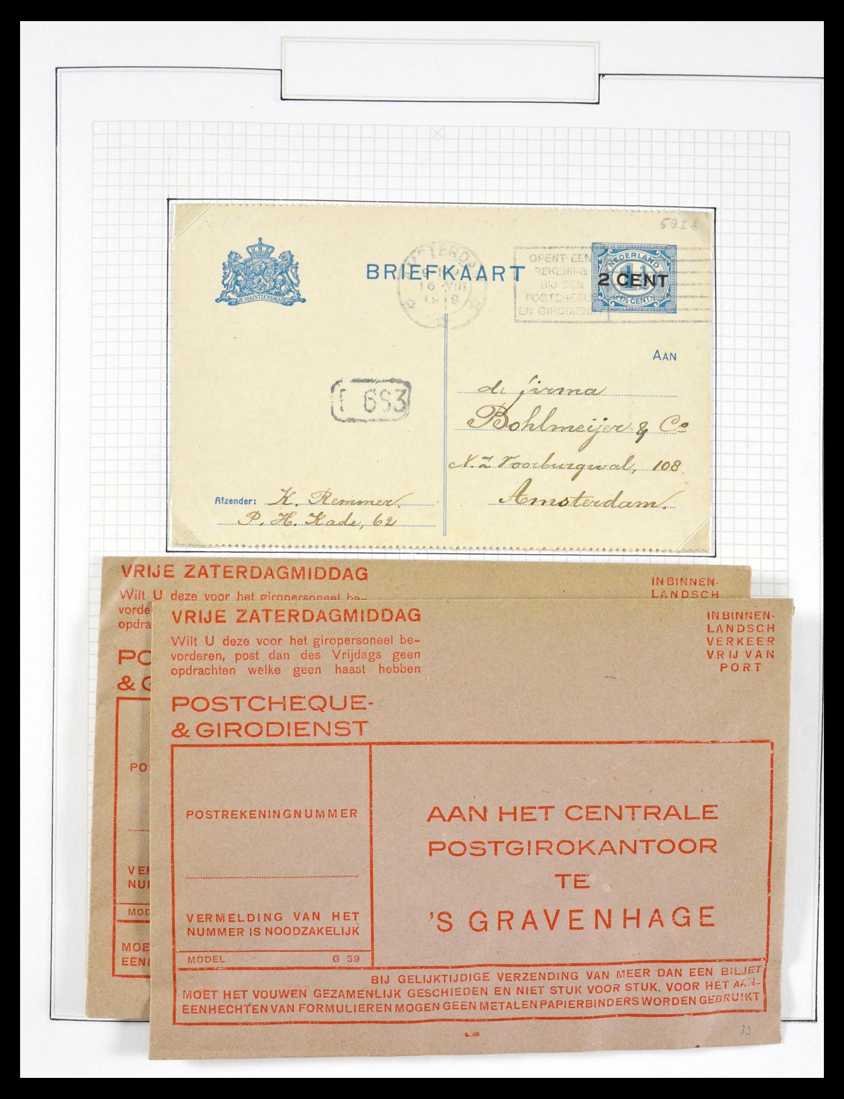 29667 008 - 29667 Netherlands covers 1831-1970.
