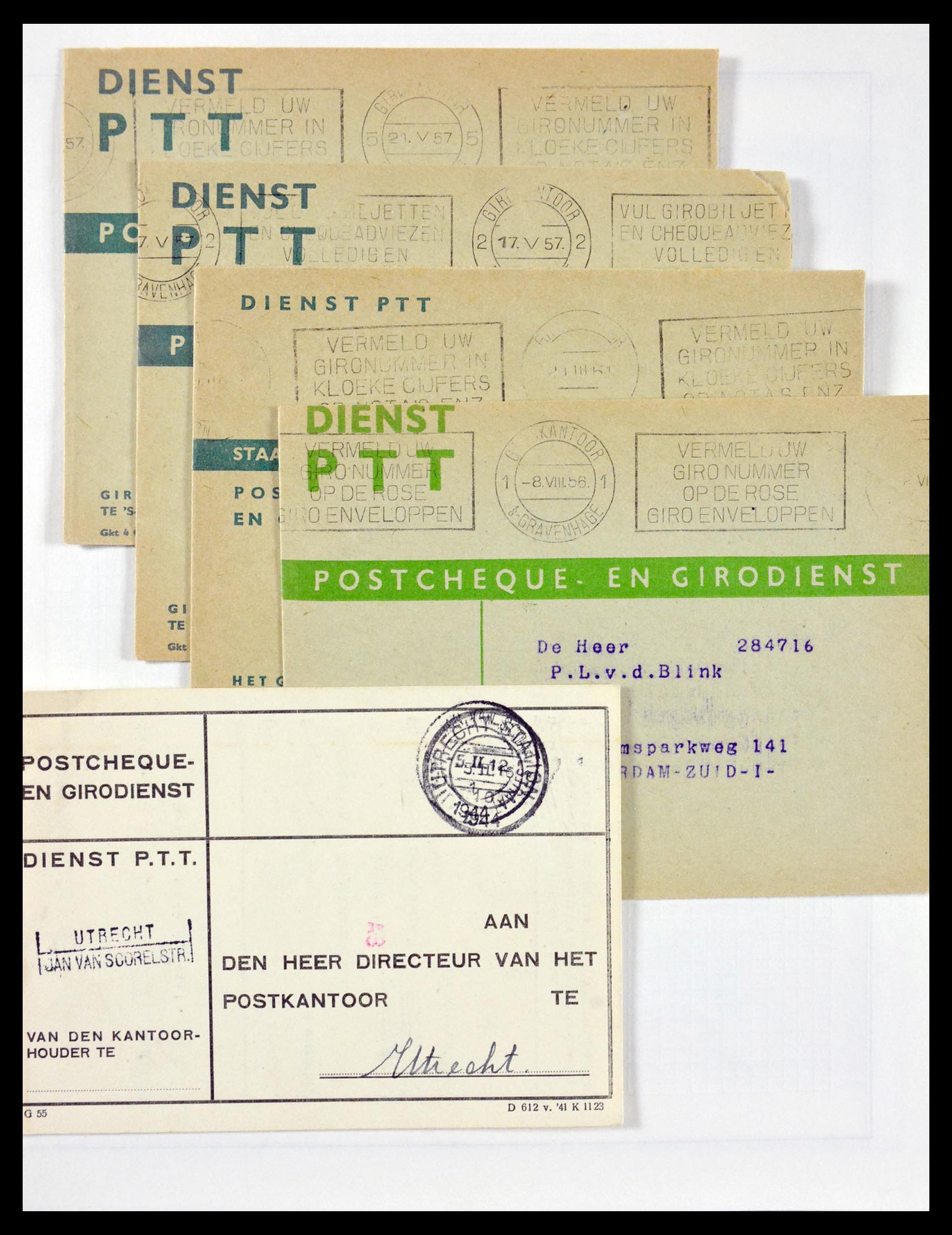 29667 012 - 29667 Netherlands covers 1831-1970.