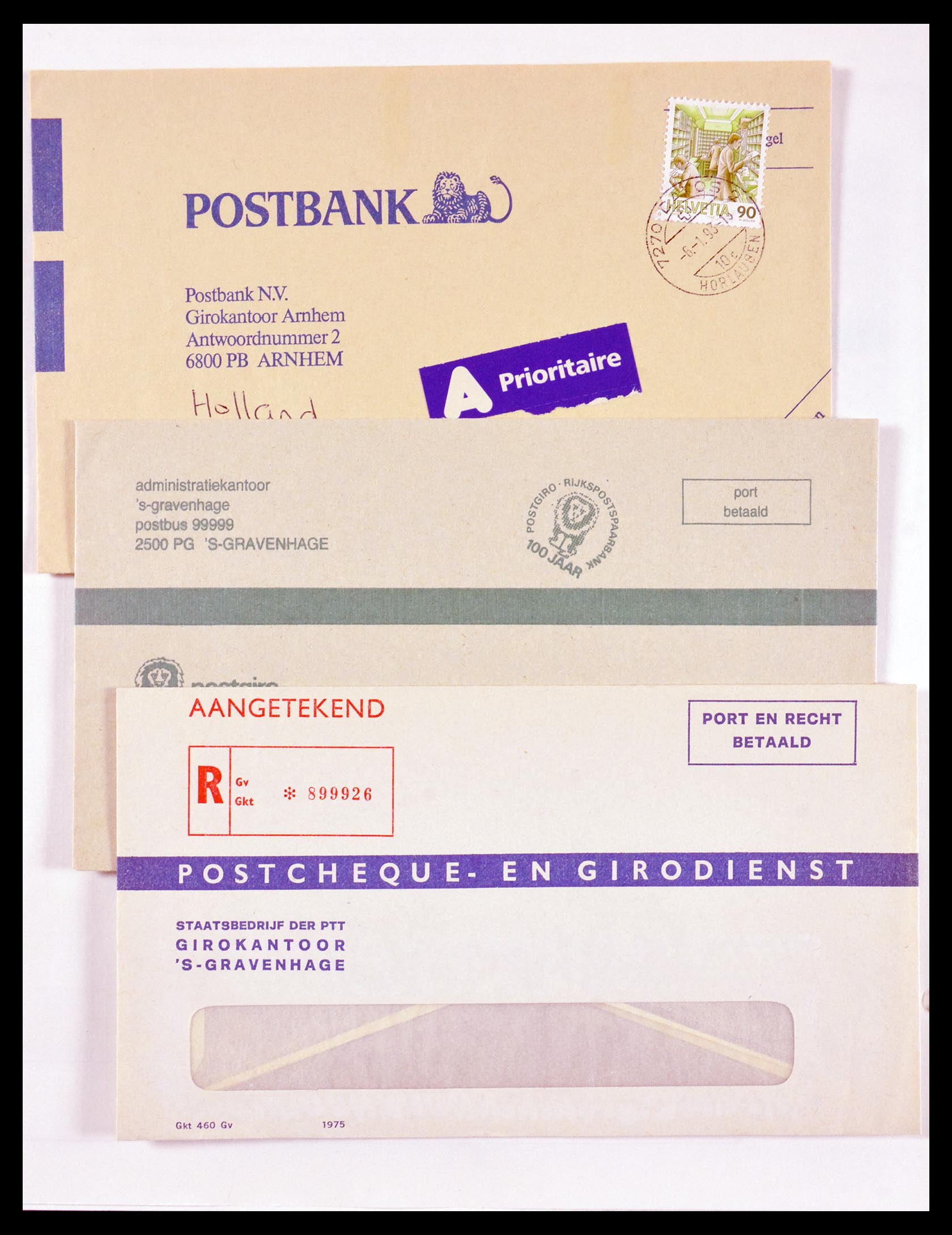 29667 015 - 29667 Nederland brieven 1831-1970.
