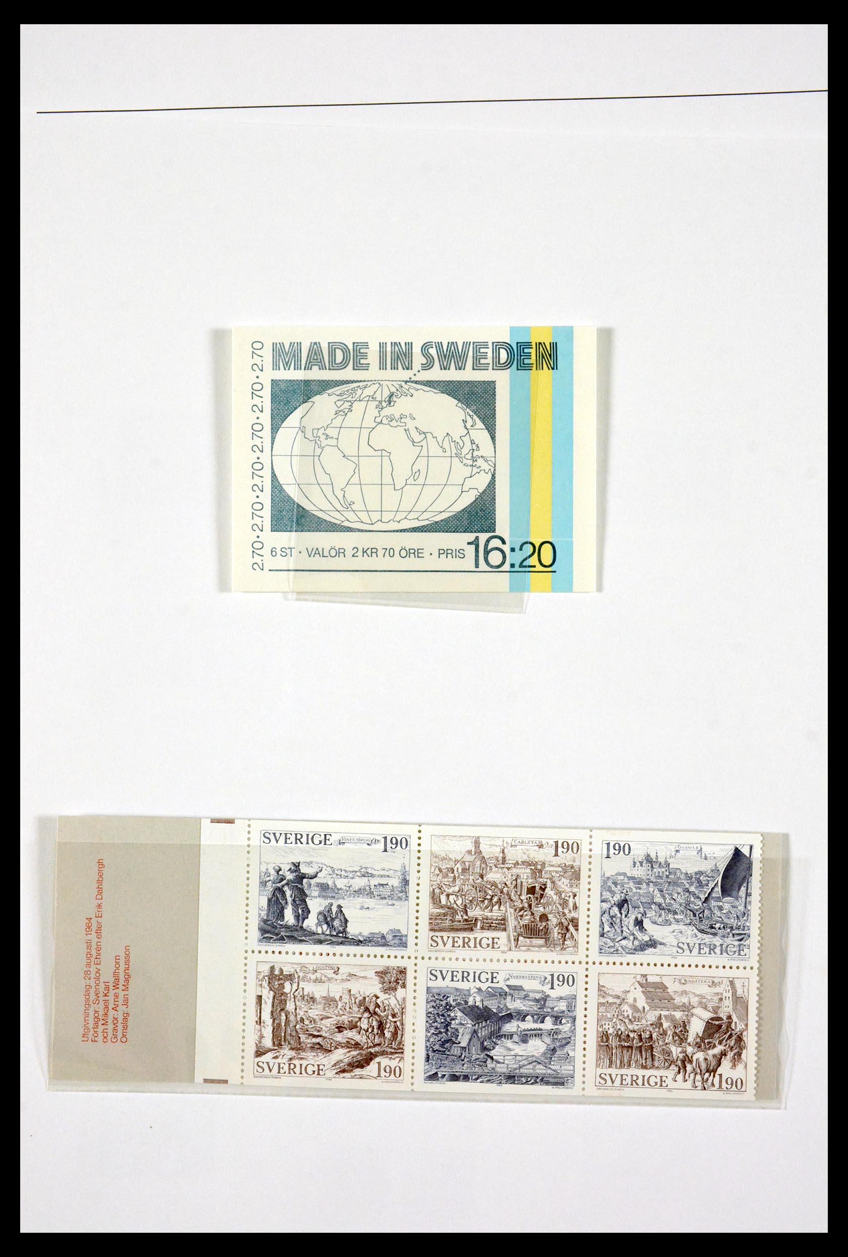 29691 150 - 29691 Sweden 1855-1984.
