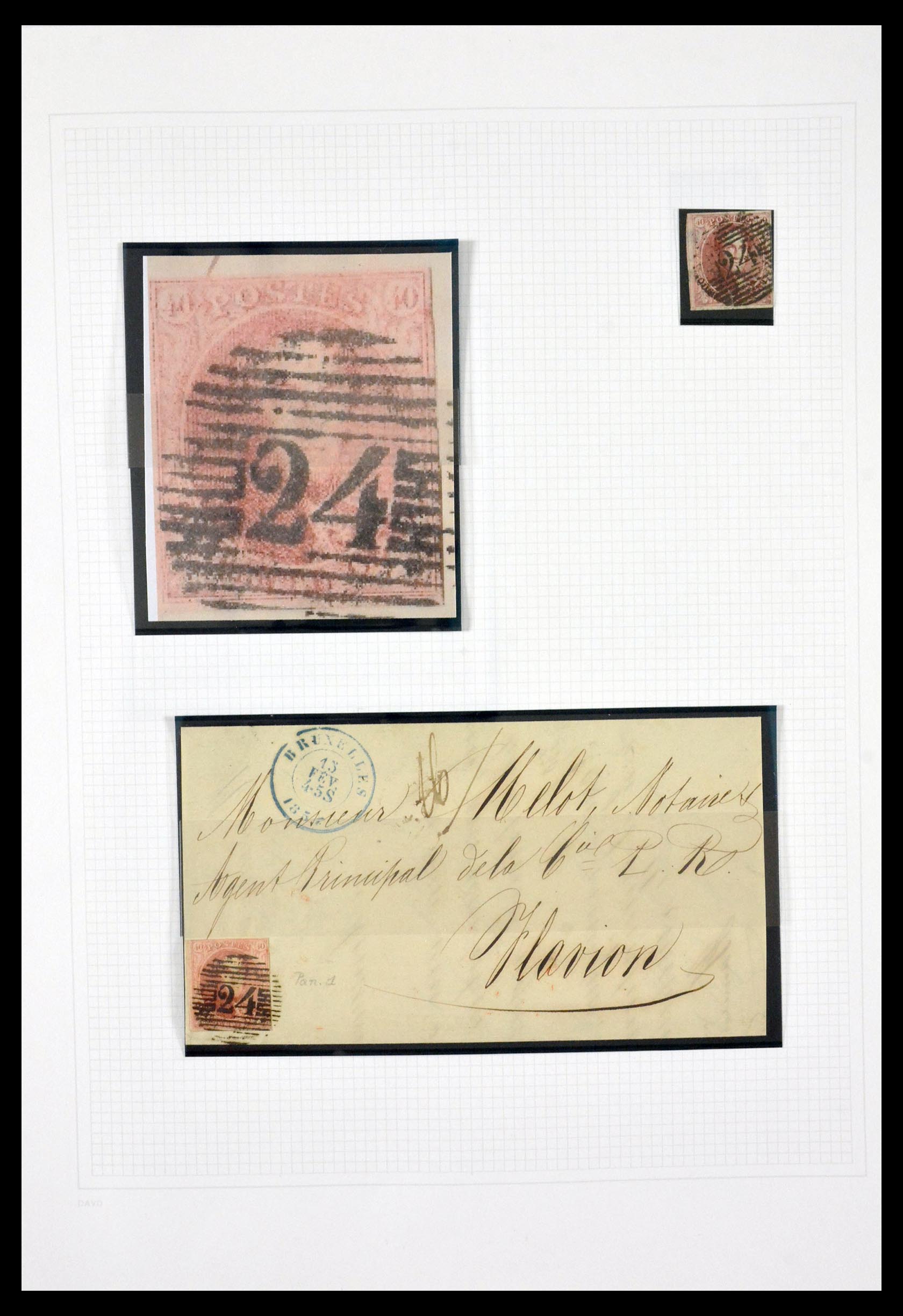 29694 011 - 29694 Belgium 1849-1870.