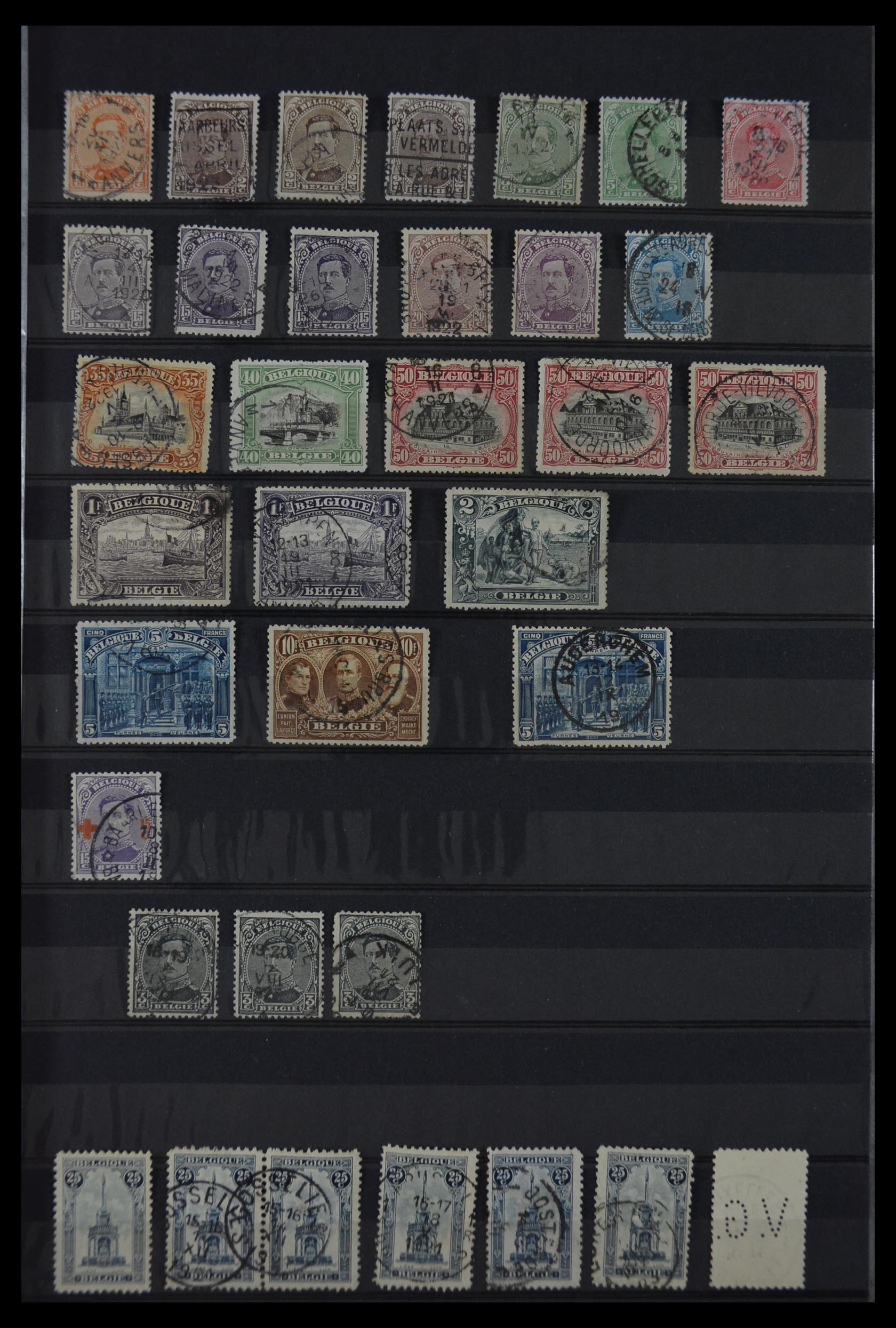 29699 012 - 29699 Belgium 1849-1953.