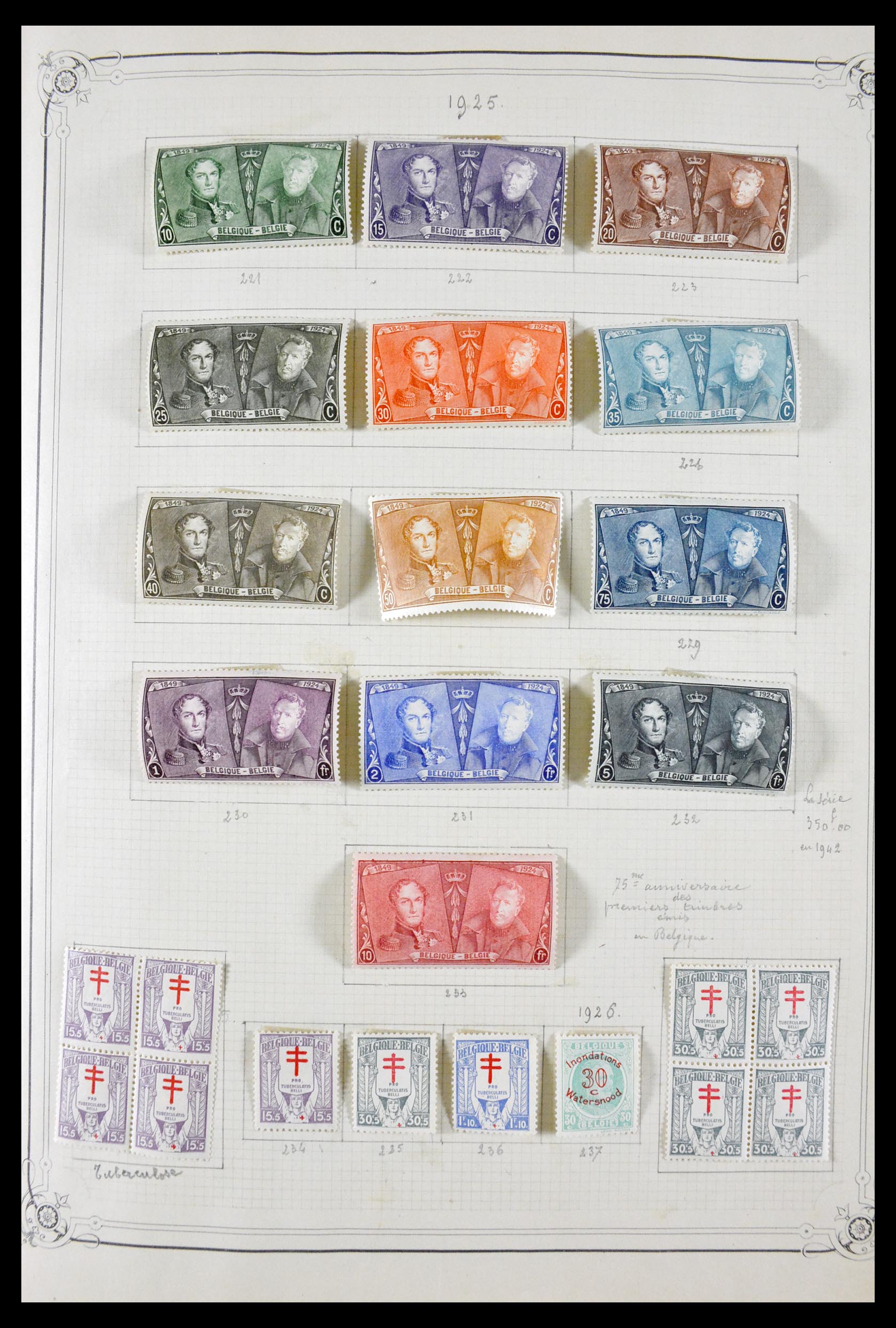 29705 017 - 29705 België 1859-1974.