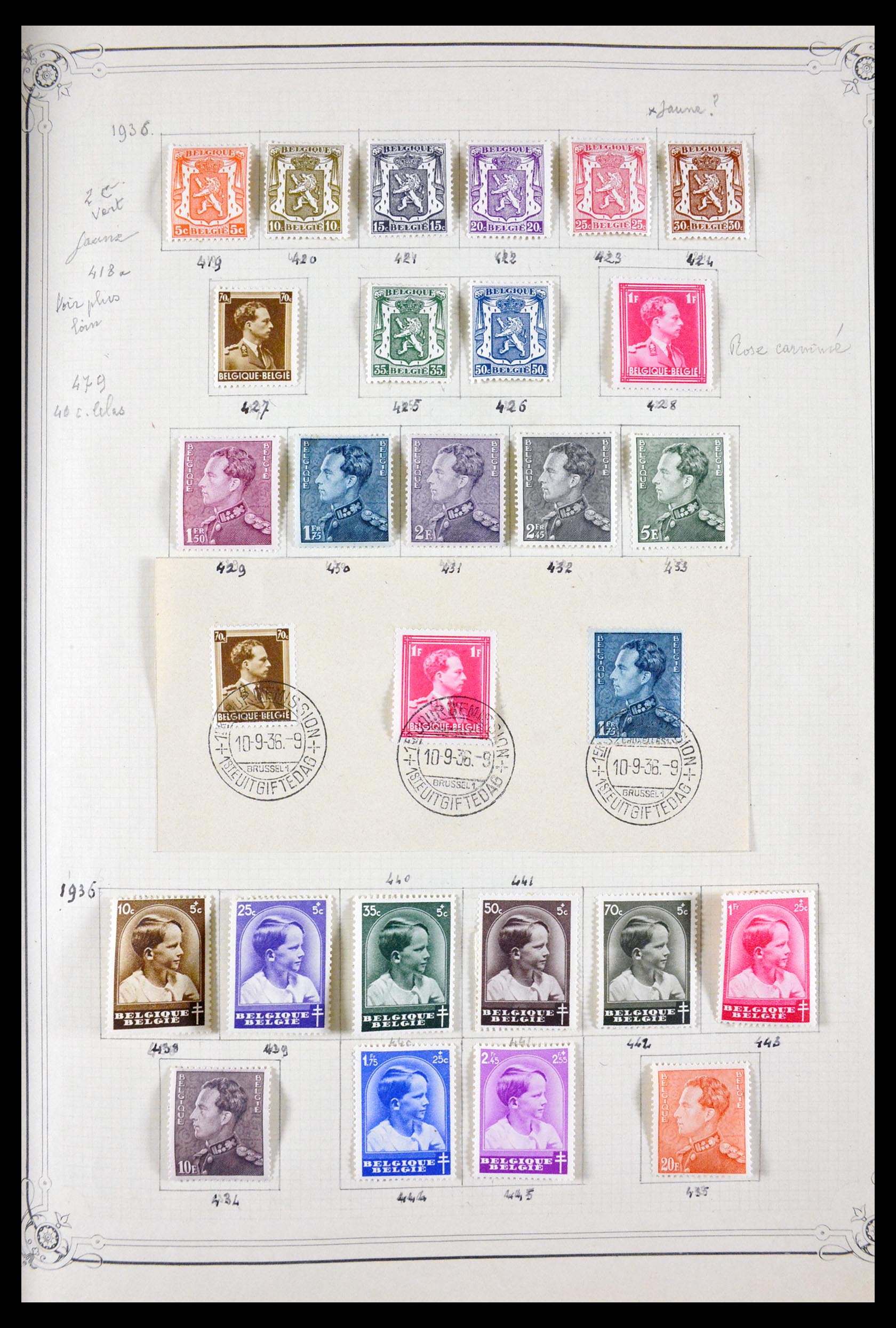 29705 030 - 29705 België 1859-1974.
