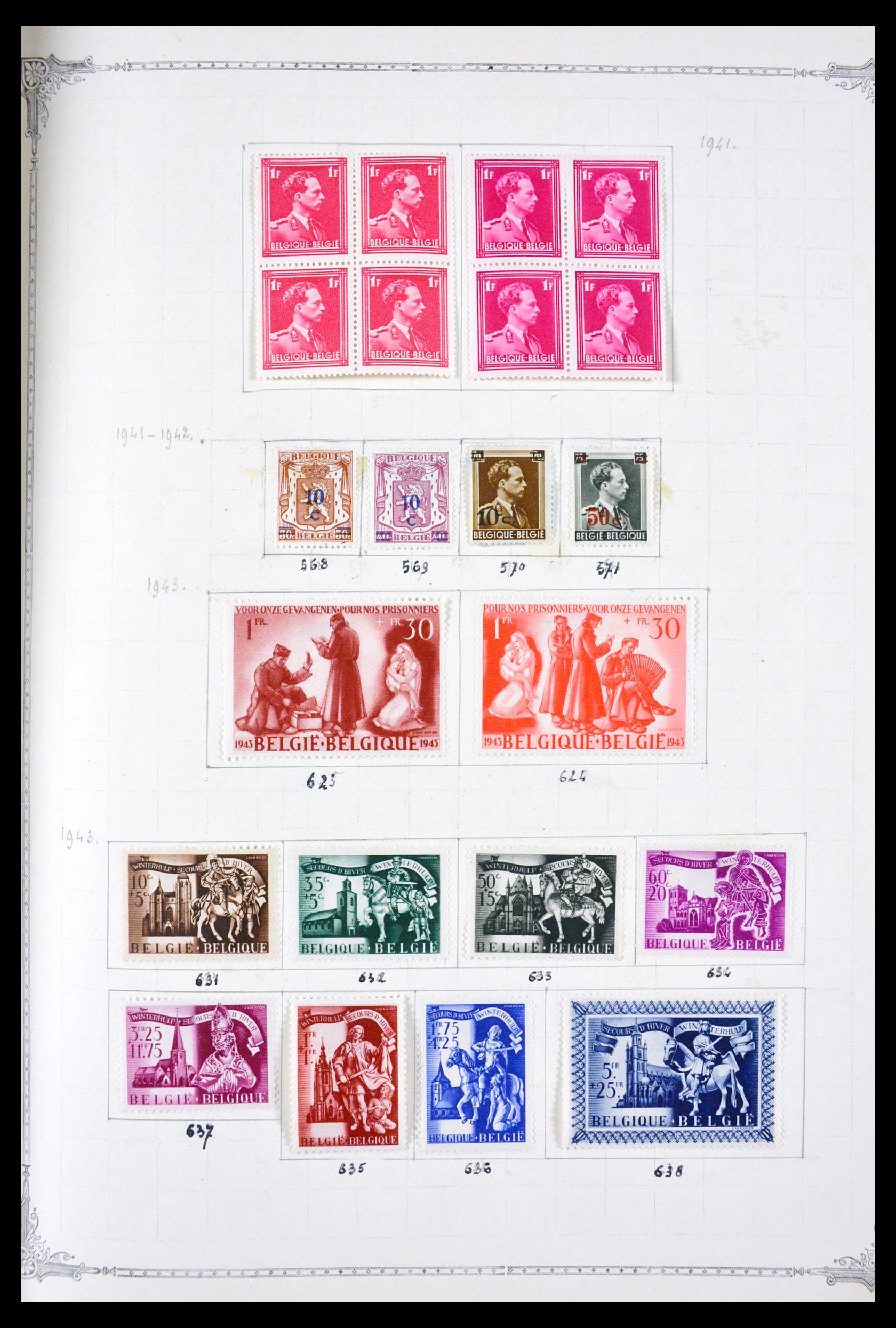 29705 043 - 29705 België 1859-1974.